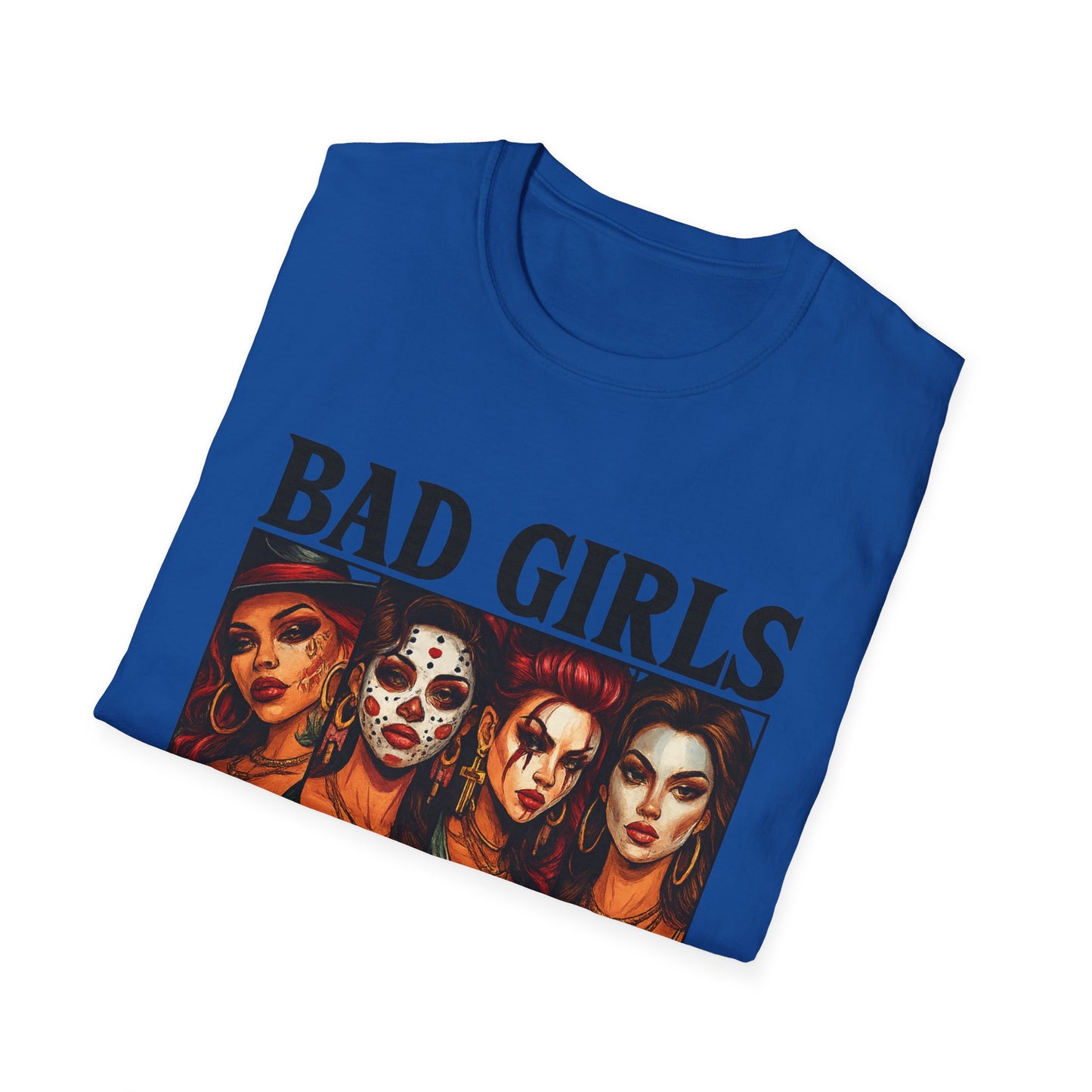 Bad Girls Have More Fun Unisex Softstyle T-Shirt, Trendy Tee, Fun Graphic Shirt, Gift for Women, Casual Wear, Party Outfit