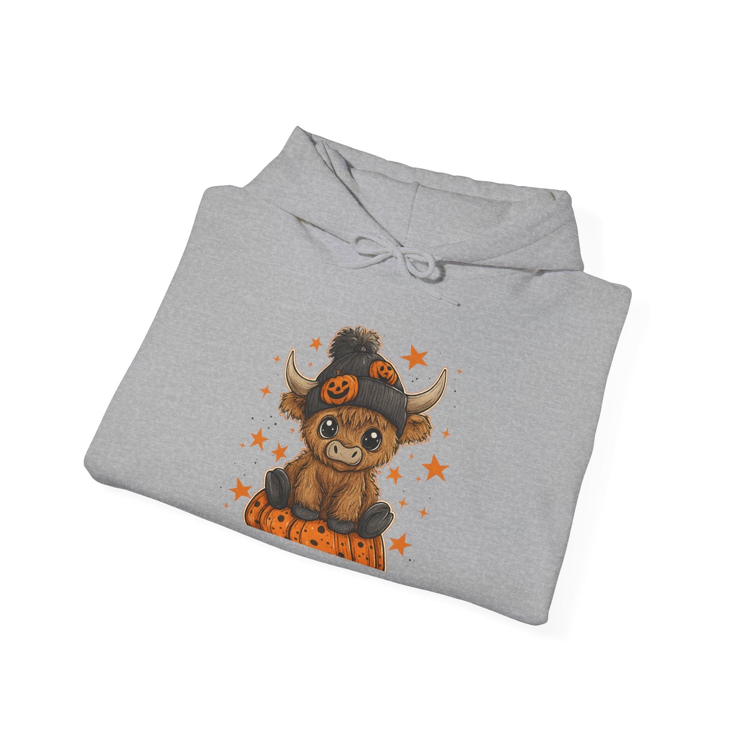 Cute Halloween Hoodie with Pumpkin Design, Fall Fashion, Costume Party Hoodie, Gift for Halloween Lovers, Unisex Fall Apparel