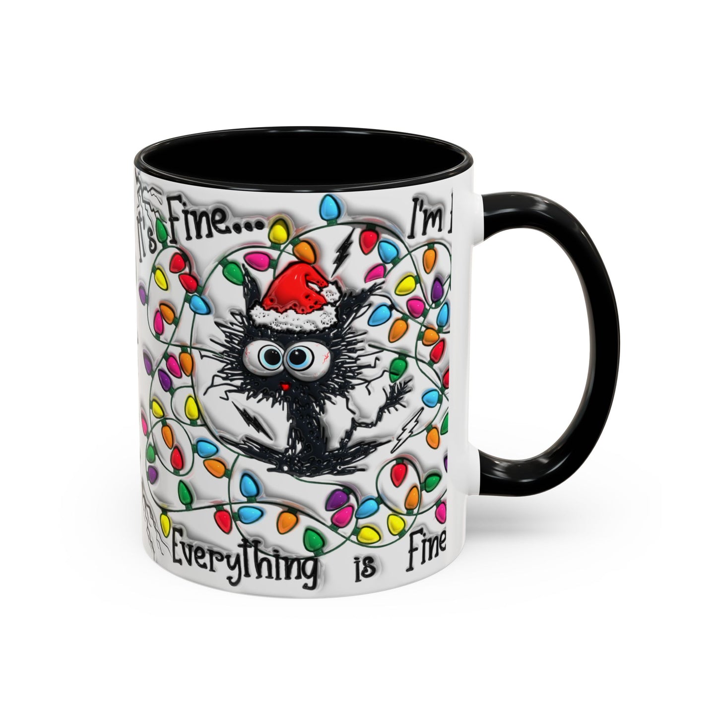 Christmas Accent Coffee Mug (11, 15oz)