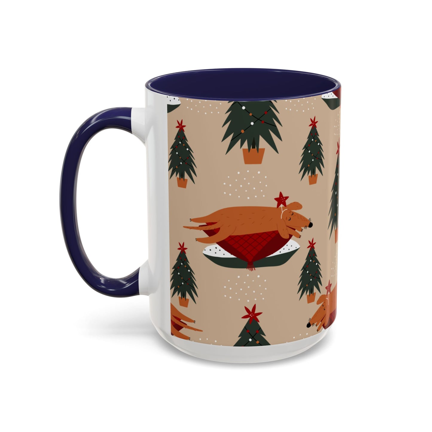 Christmas Accent Coffee Mug (11, 15oz)