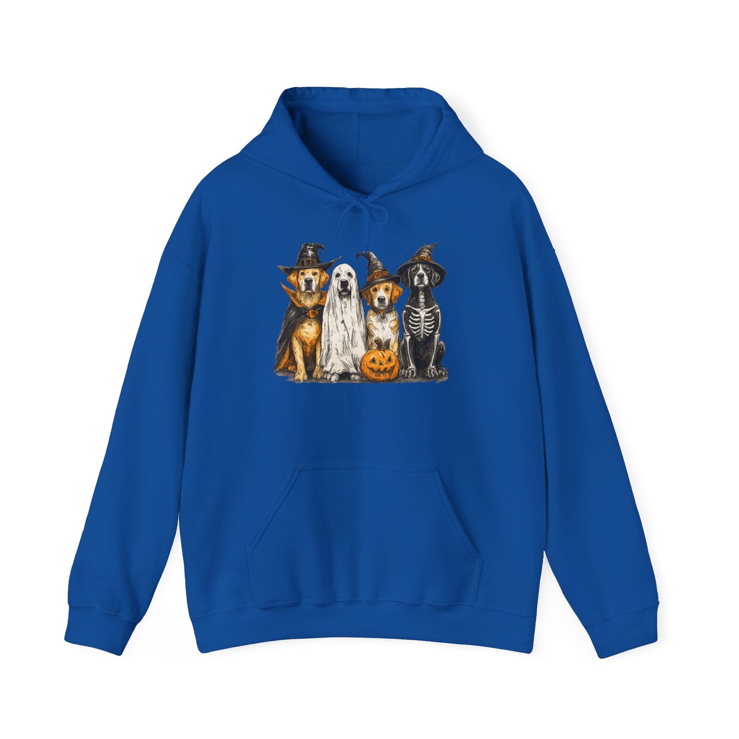 Halloween Pet Lover Hoodie, Unisex Hoodie, Cute Dog Hoodie, Cozy Halloween Apparel, Animal Lover Gift