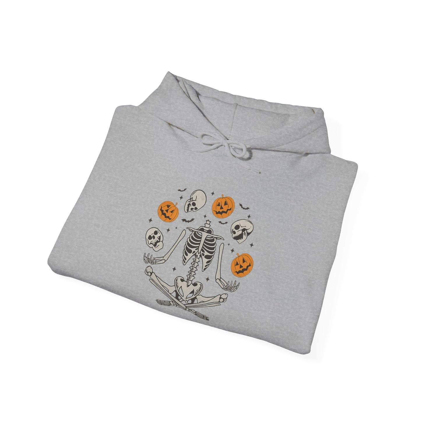 Cozy Skeleton Cookie Hoodie - Spooky Fashion, Halloween Hoodie Fall Apparel, Unisex Hoodie, Gift for Him & Her