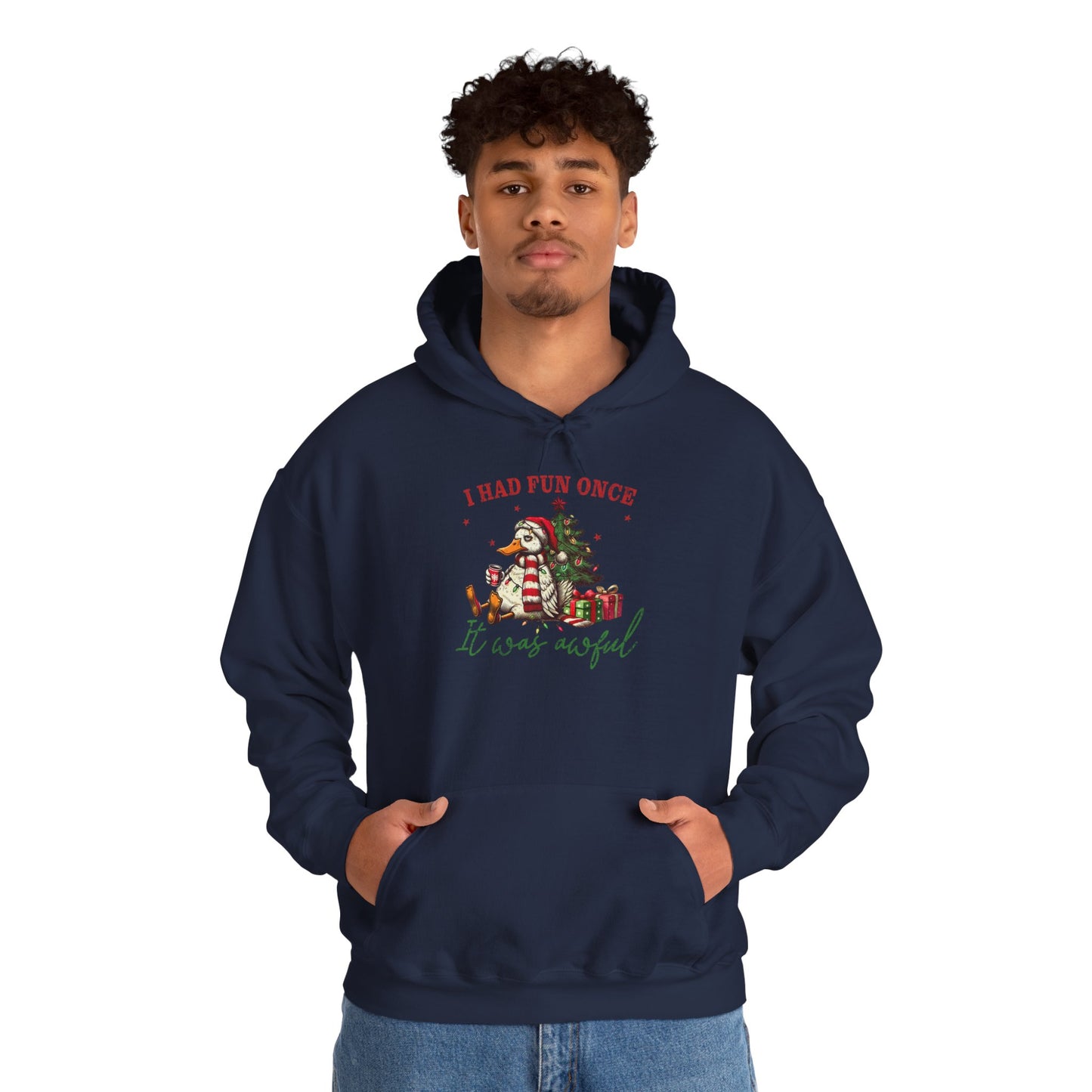 Festive Holiday Hoodie, Unisex Christmas Hoodie, Cozy Winter Wear, Funny Hoodie for Holiday Gatherings, Gift for Him/Her
