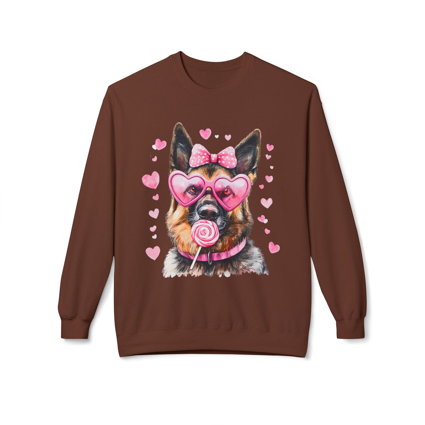 Valentines Unisex Midweight Softstyle Fleece Crewneck Sweatshirt