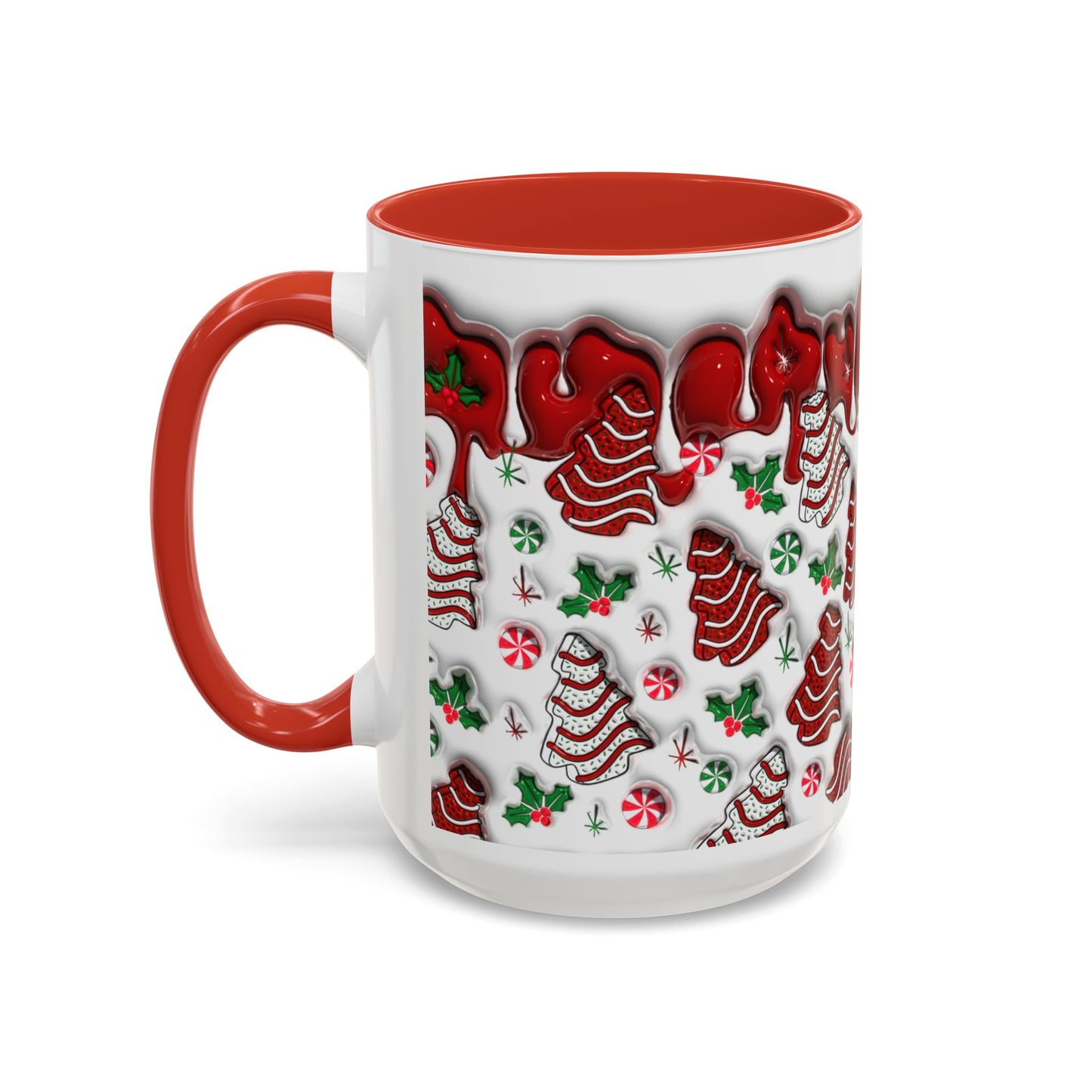 Christmas Accent Coffee Mug (11, 15oz)