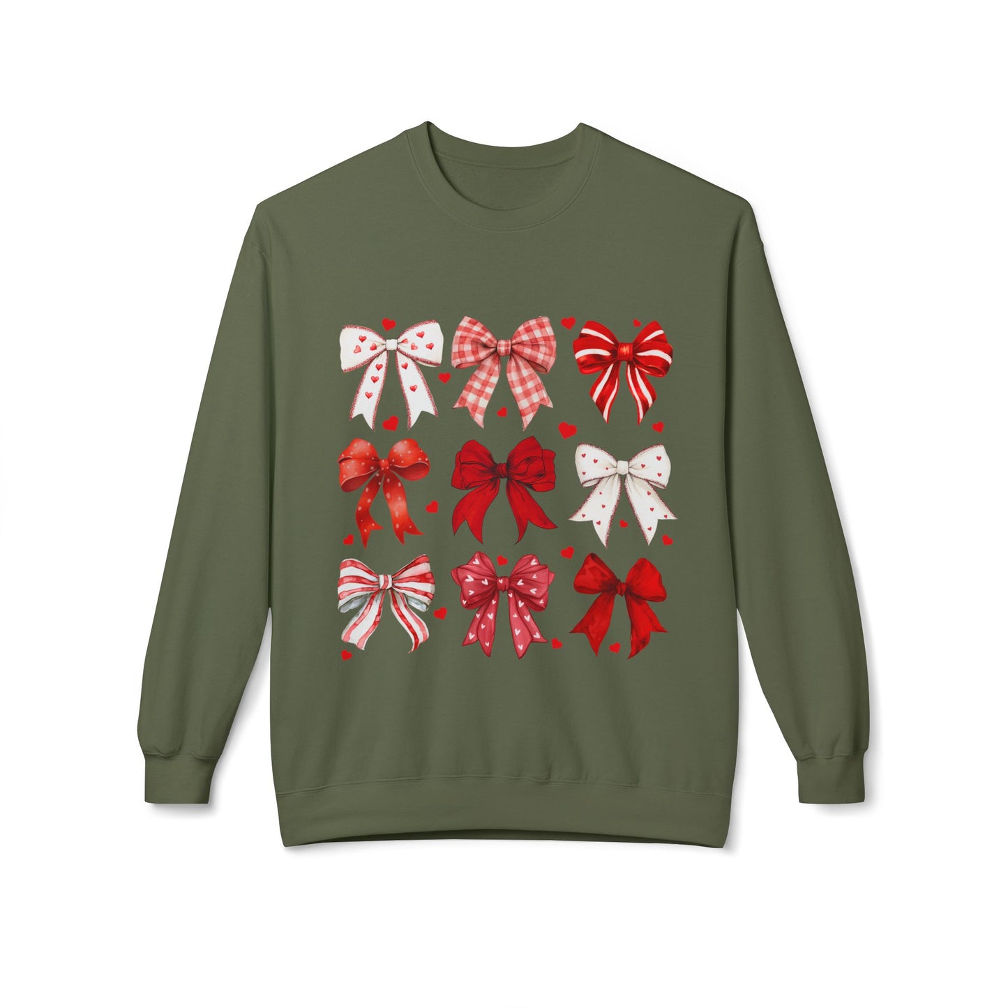 Valentines Unisex Midweight Softstyle Fleece Crewneck Sweatshirt