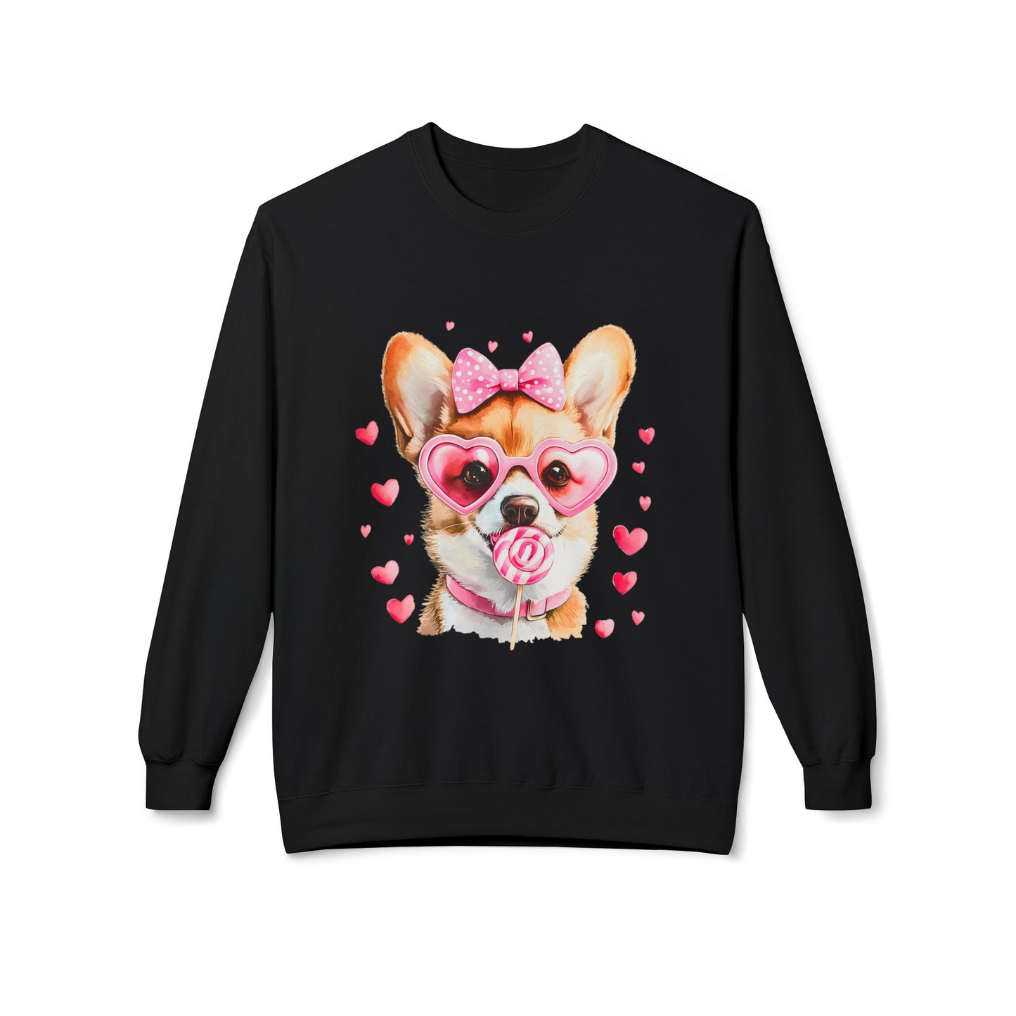 Valentines Unisex Midweight Softstyle Fleece Crewneck Sweatshirt
