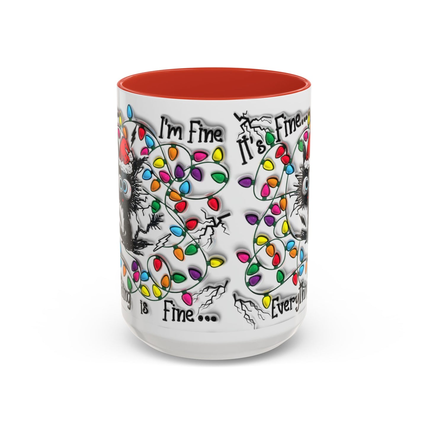 Christmas Accent Coffee Mug (11, 15oz)