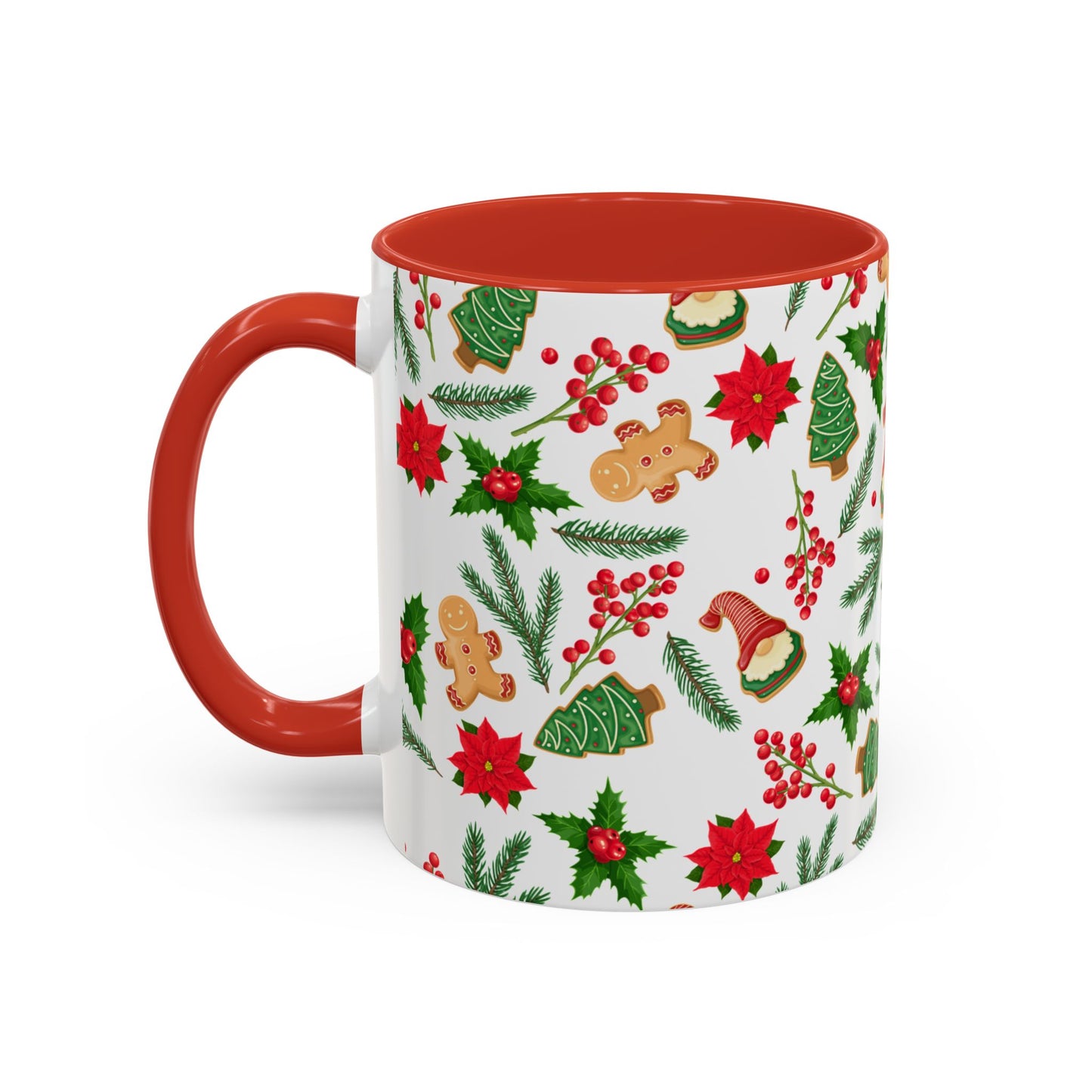 Christmas Accent Coffee Mug (11, 15oz)