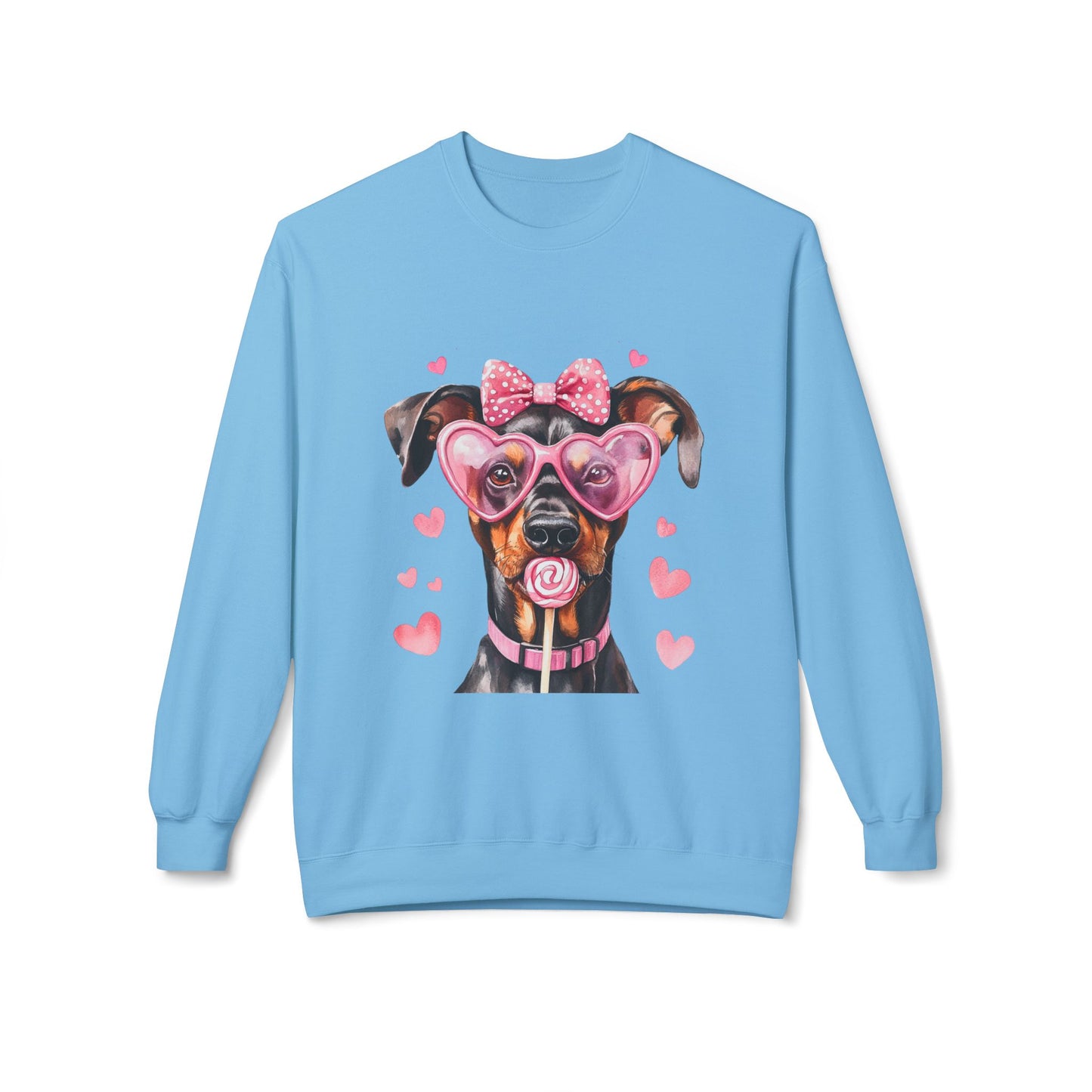 Valentines Unisex Midweight Softstyle Fleece Crewneck Sweatshirt