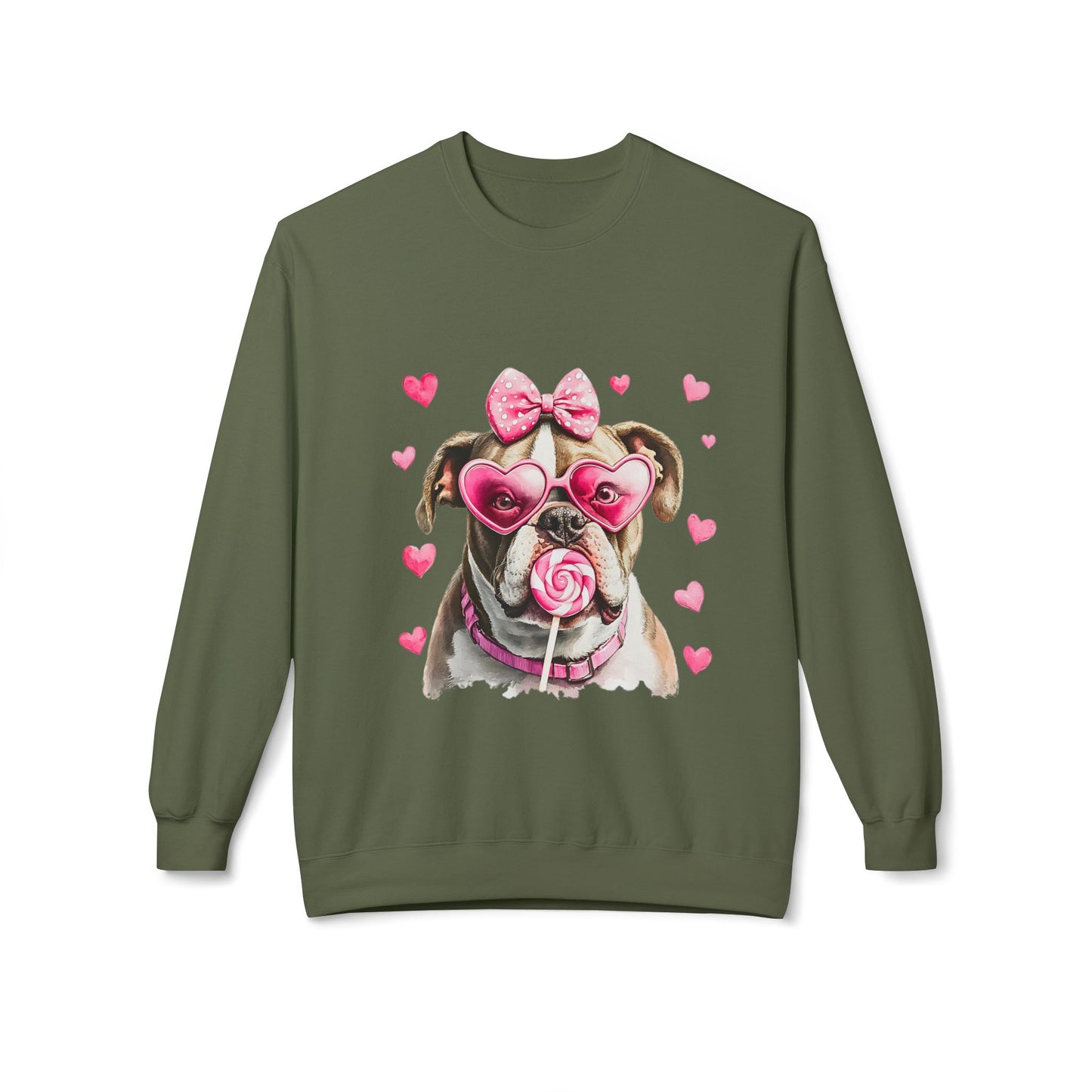 Valentines Unisex Midweight Softstyle Fleece Crewneck Sweatshirt