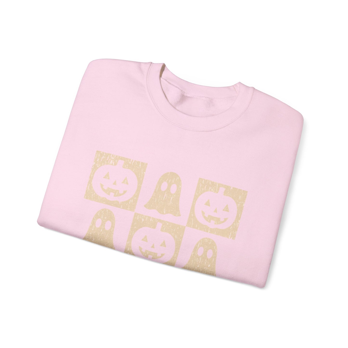 Halloween Ghosts Sweatshirt, Cozy Fall Sweater, Unisex Crewneck for Halloween, Cute Ghost Design, Perfect for Autumn Celebrations