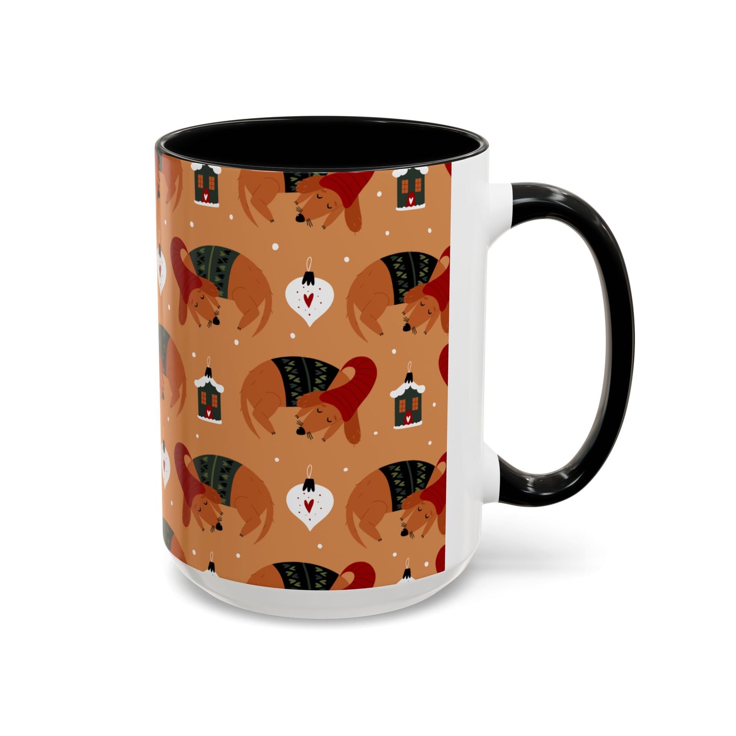 Christmas Accent Coffee Mug (11, 15oz)