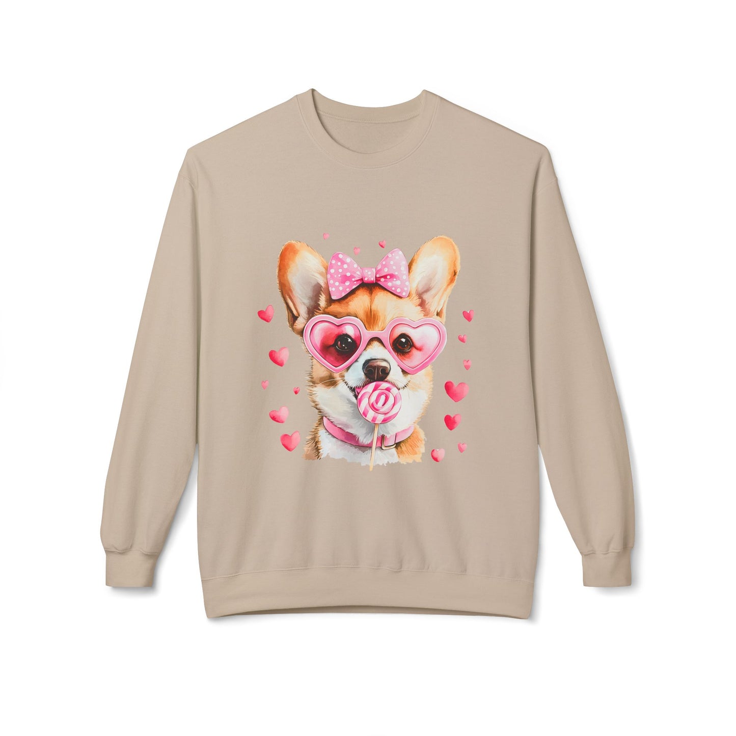 Valentines Unisex Midweight Softstyle Fleece Crewneck Sweatshirt