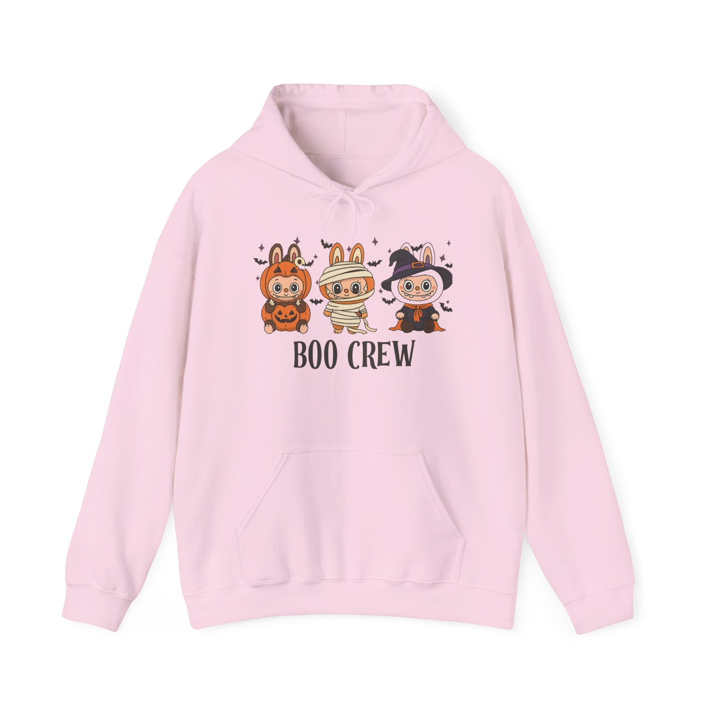 Boo Crew Halloween Unisex Hoodie, Cute Monster Costume, Spooky Vibes, Fall Fashion
