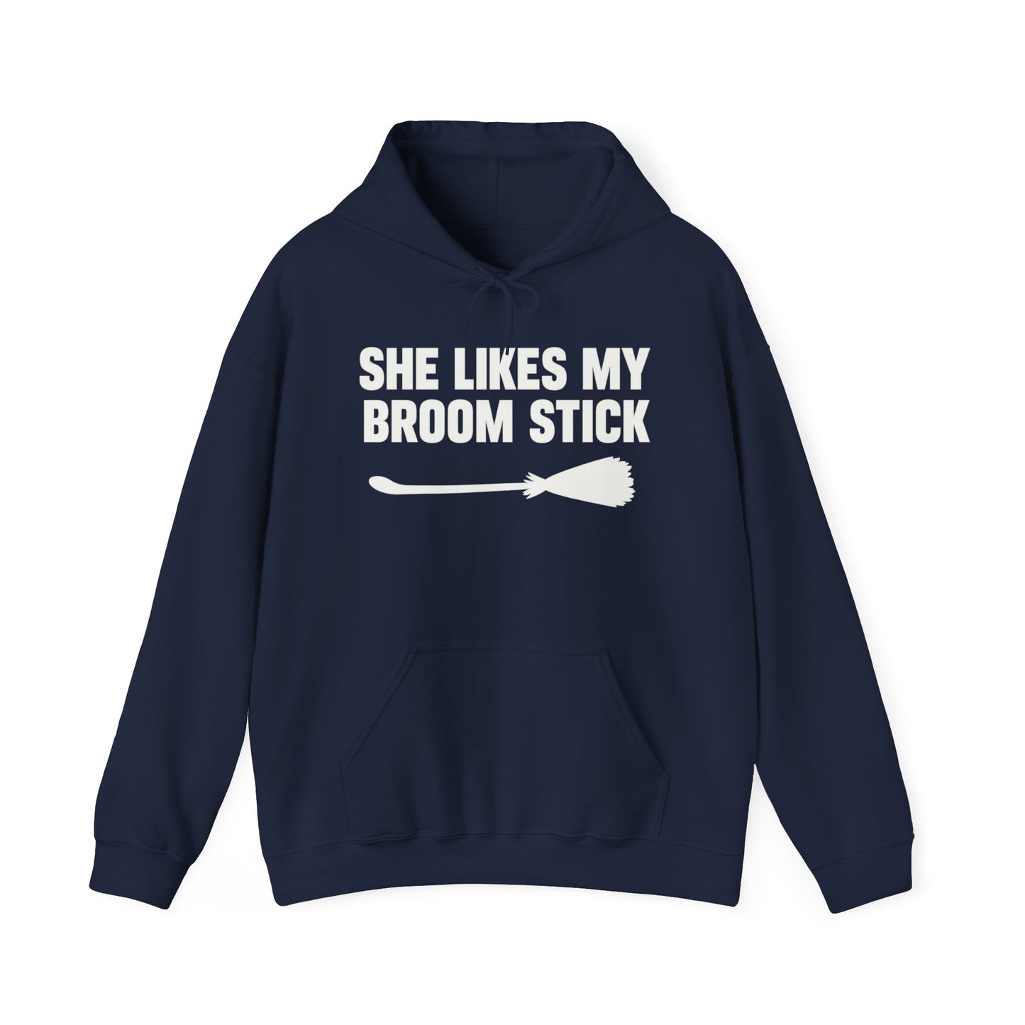 Funny Broomstick Sweatshirt for Witch Lovers, Halloween Hoodie, Unique Gift for Her, Cozy Unisex Sweater, Spooky Apparel