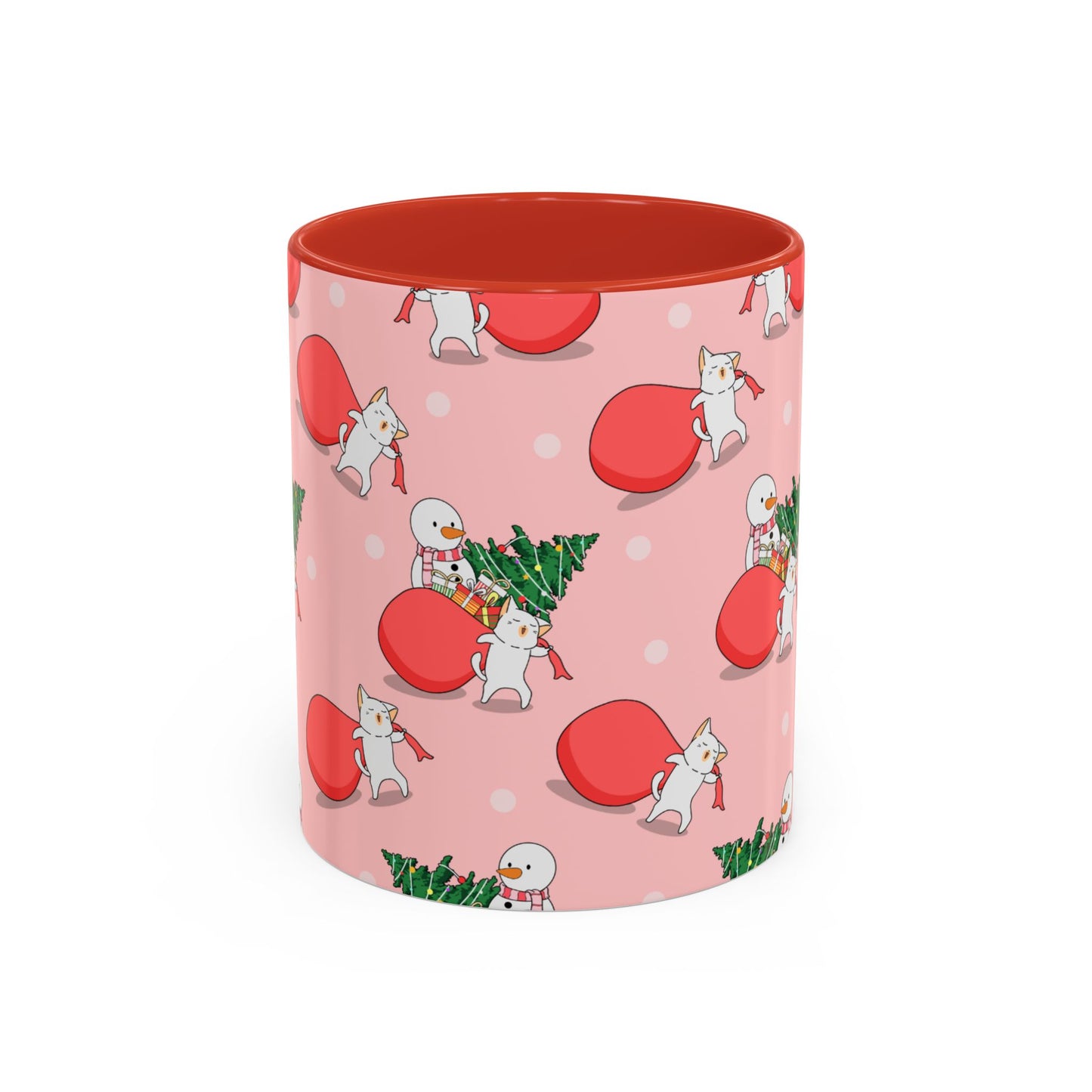 Christmas Accent Coffee Mug (11, 15oz)