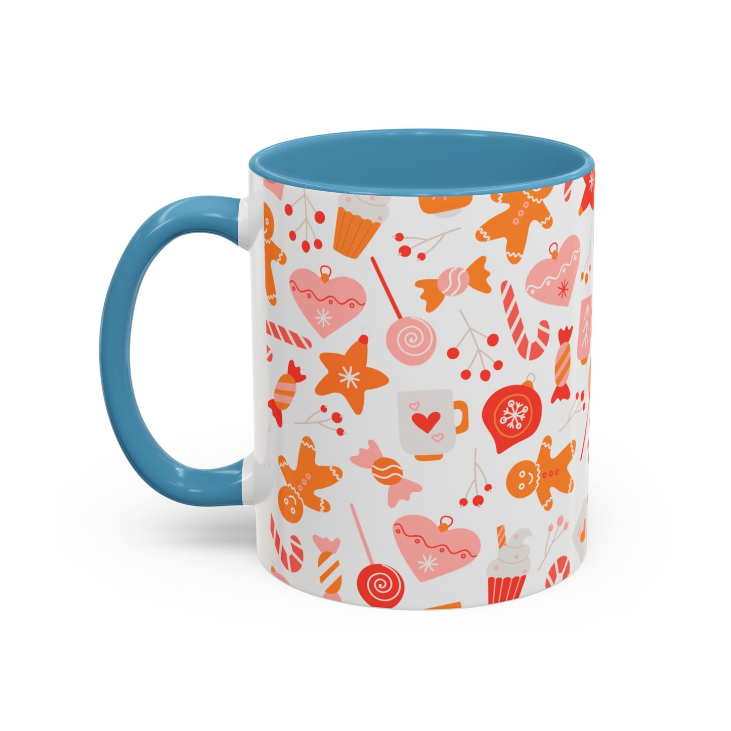 Christmas Accent Coffee Mug (11, 15oz)