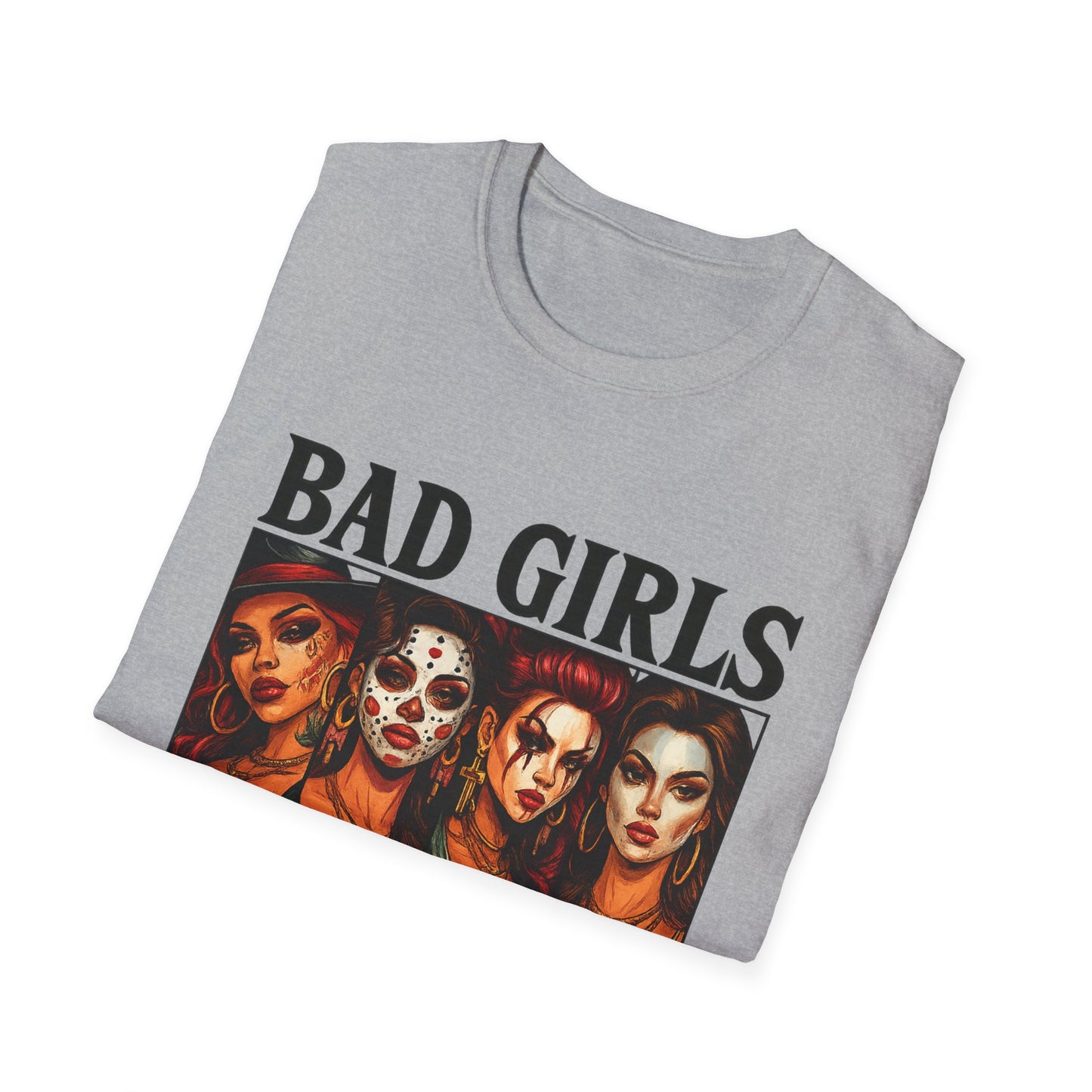 Bad Girls Have More Fun Unisex Softstyle T-Shirt, Trendy Tee, Fun Graphic Shirt, Gift for Women, Casual Wear, Party Outfit