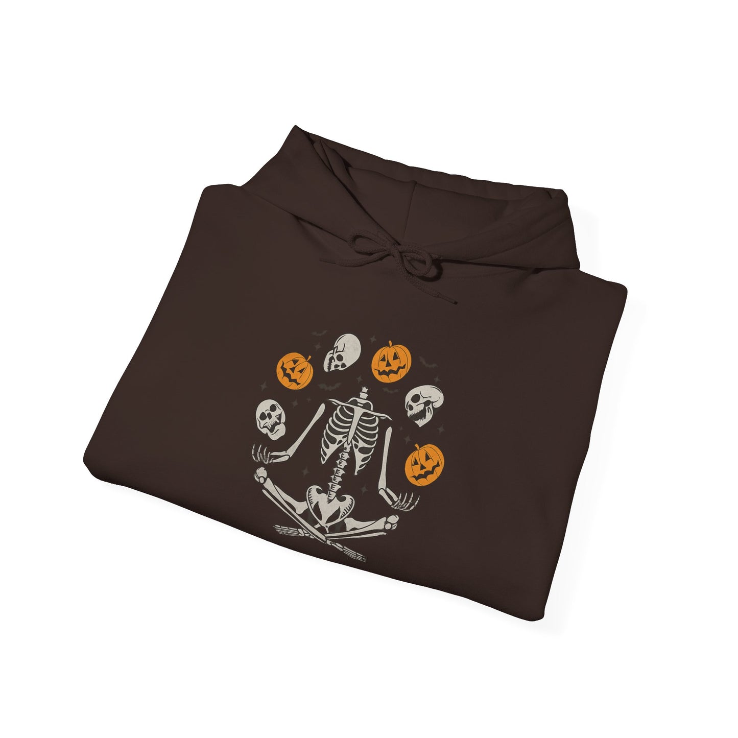 Cozy Skeleton Cookie Hoodie - Spooky Fashion, Halloween Hoodie Fall Apparel, Unisex Hoodie, Gift for Him & Her