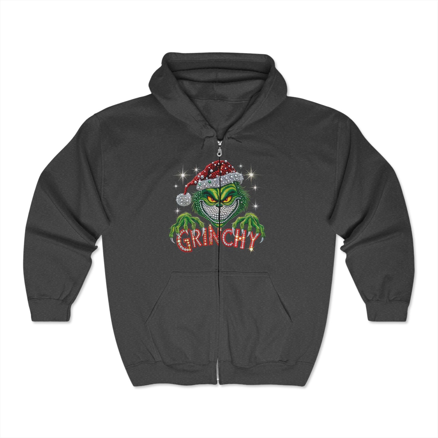 Christmas Unisex Heavy Blend™ Full Zip Hooded Sweatshirt
