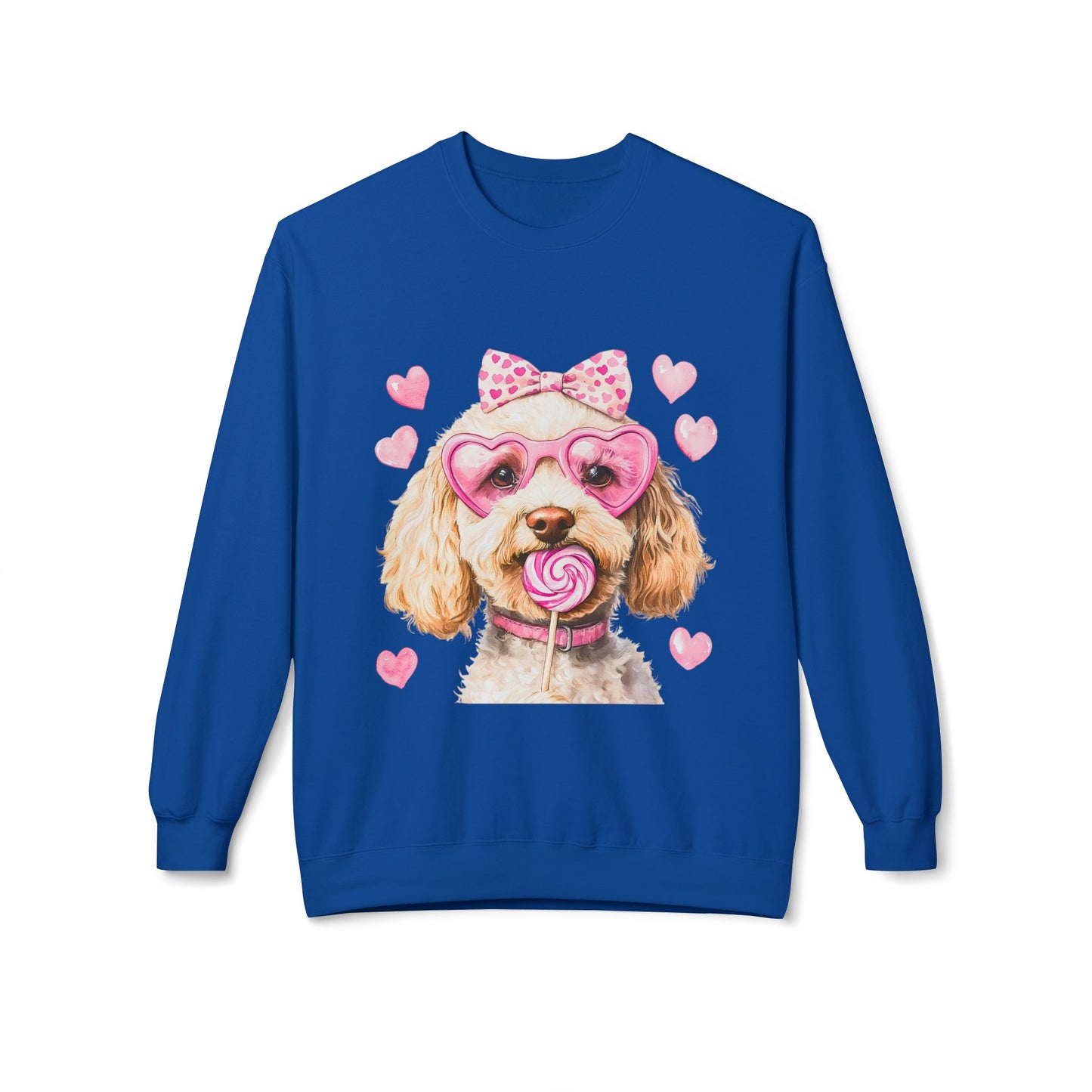 Valentines Unisex Midweight Softstyle Fleece Crewneck Sweatshirt