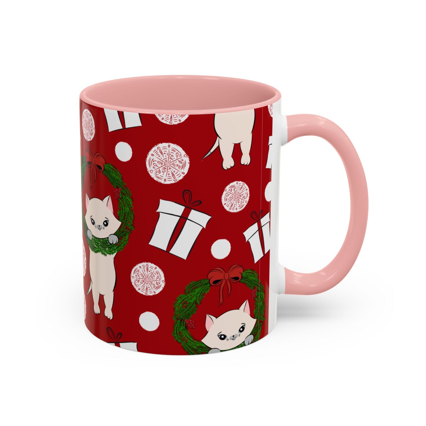 Christmas Accent Coffee Mug (11, 15oz)