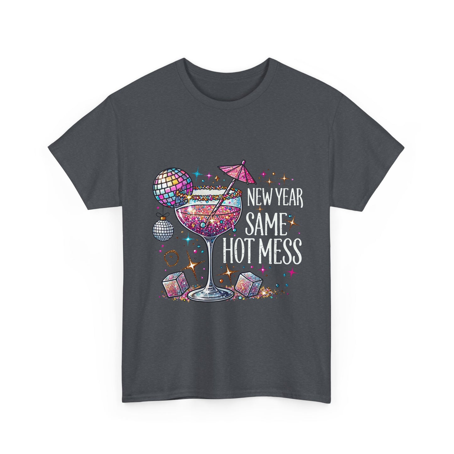 New Year Unisex Heavy Cotton Tee