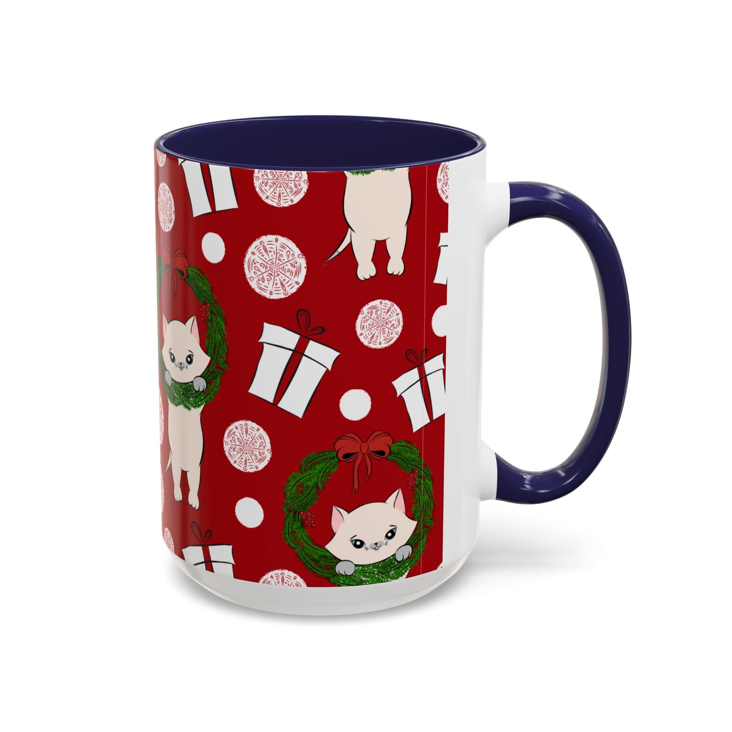 Christmas Accent Coffee Mug (11, 15oz)
