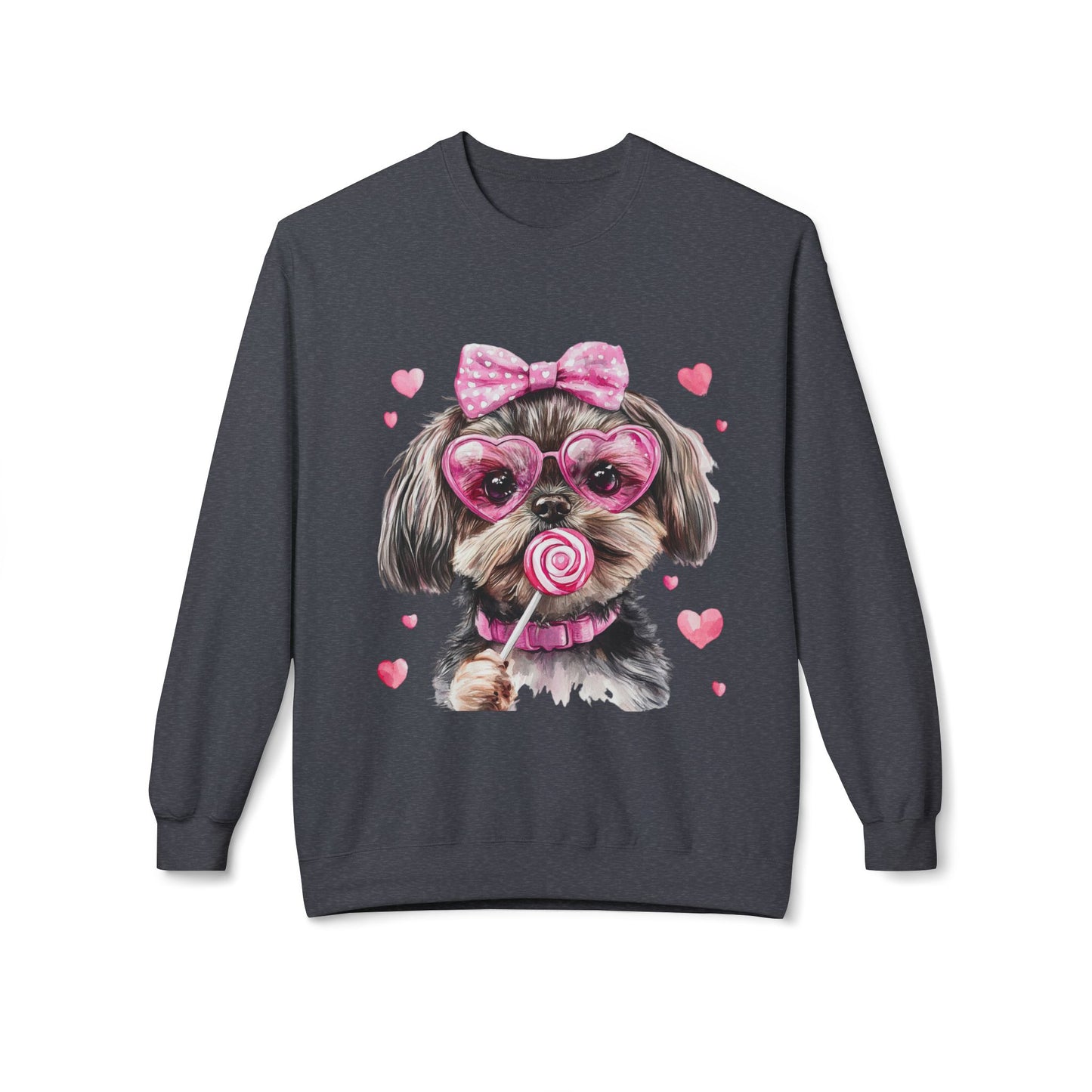 Valentines Unisex Midweight Softstyle Fleece Crewneck Sweatshirt