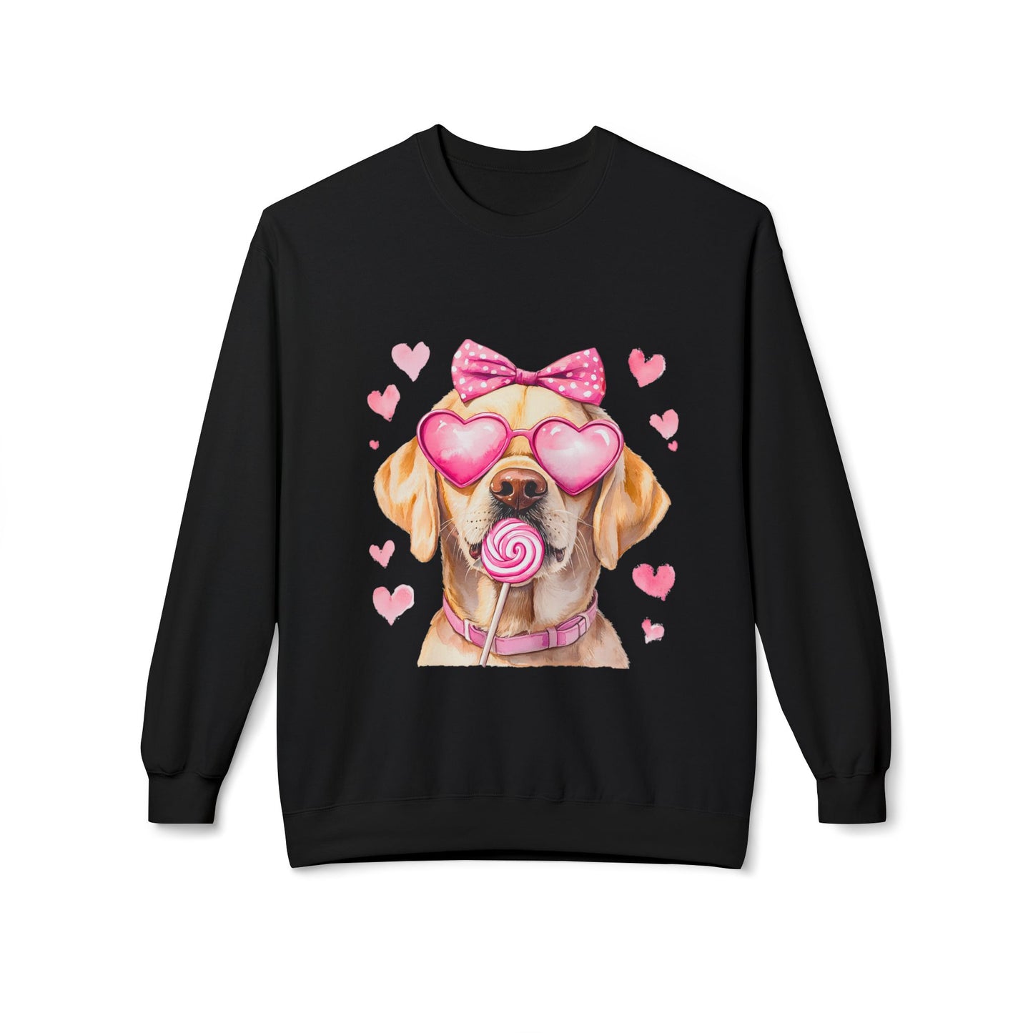 Valentines Unisex Midweight Softstyle Fleece Crewneck Sweatshirt