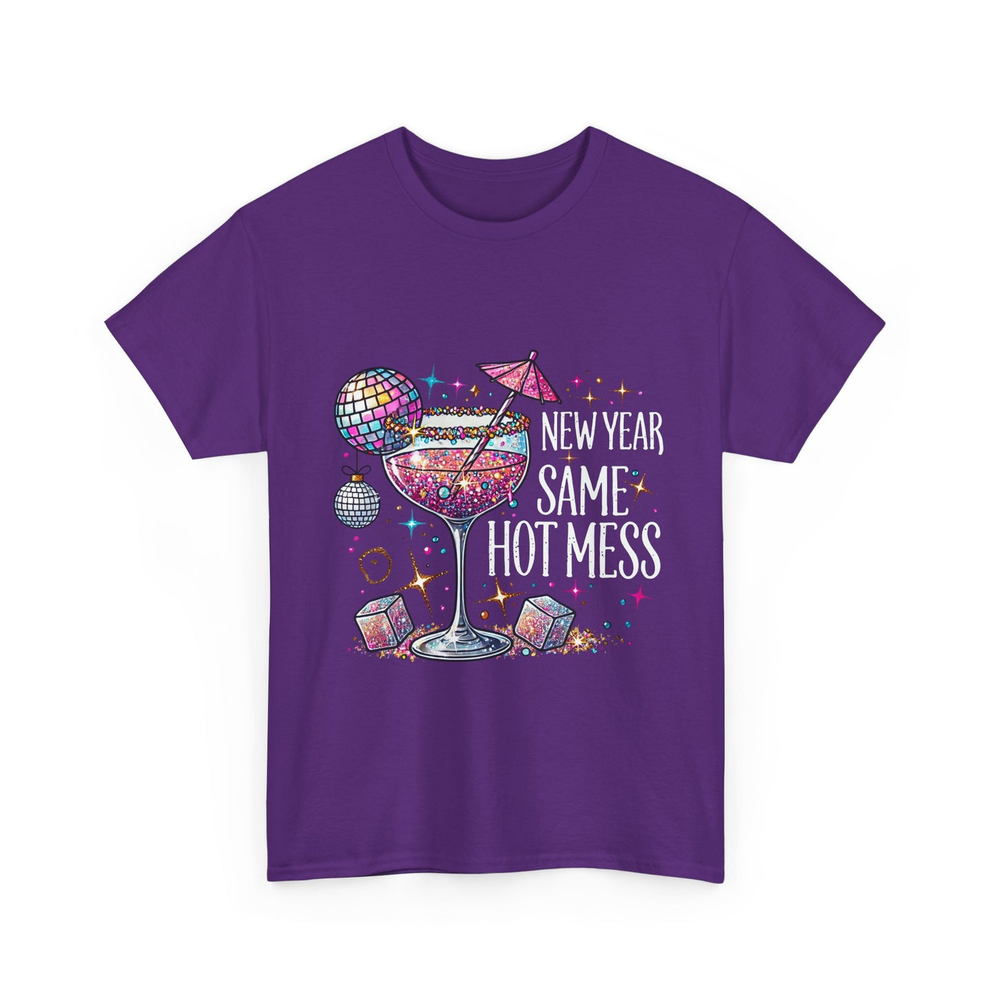 New Year Unisex Heavy Cotton Tee