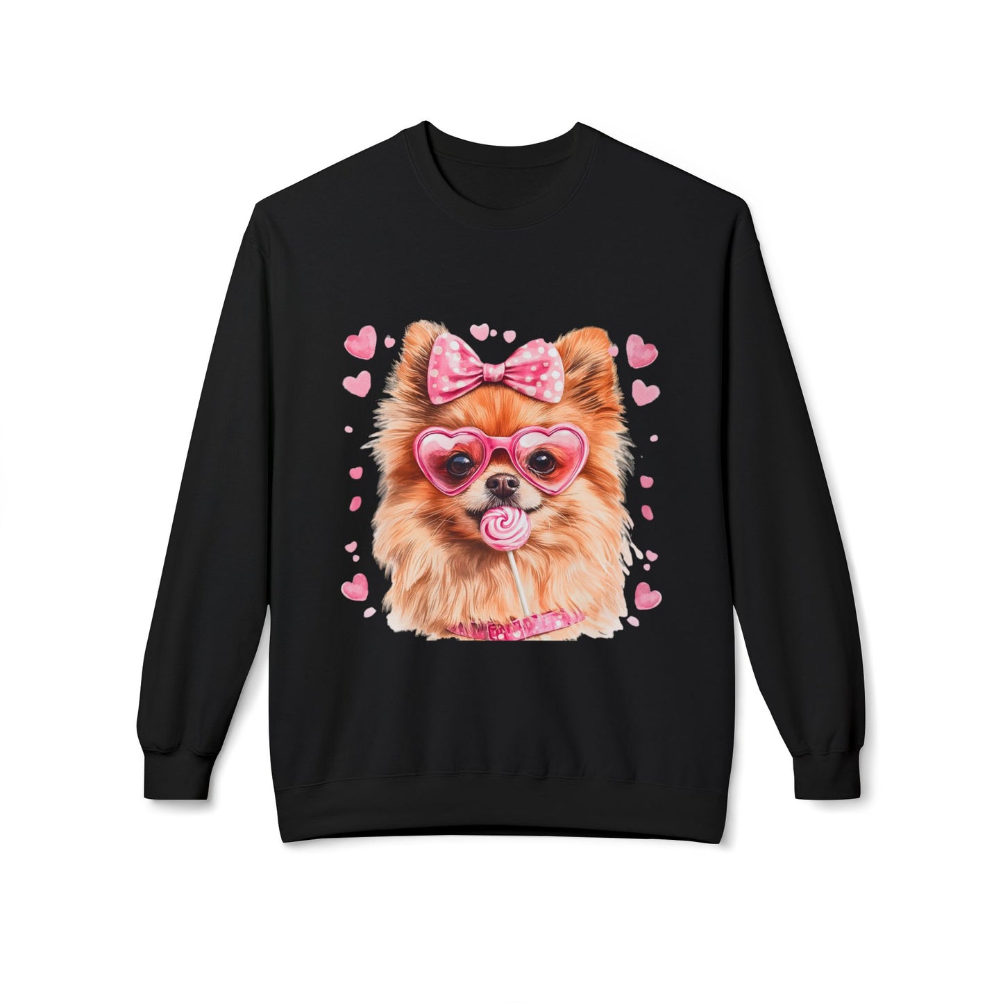 Valentines Unisex Midweight Softstyle Fleece Crewneck Sweatshirt