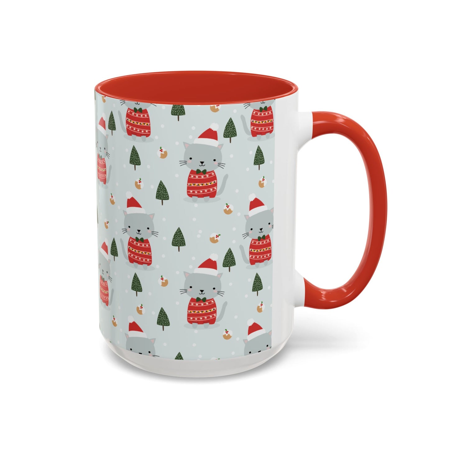 Christmas Accent Coffee Mug (11, 15oz)