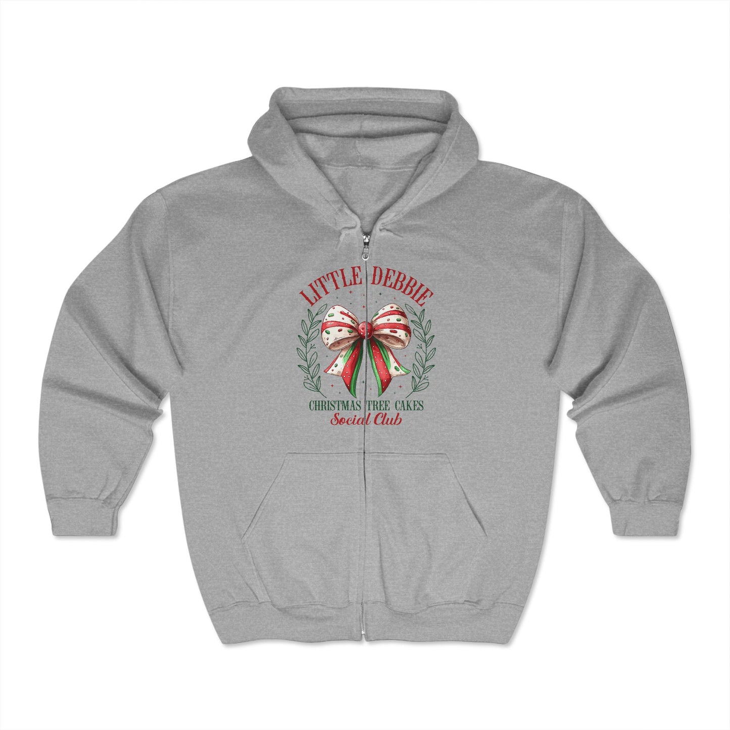 Christmas Unisex Heavy Blend™ Full Zip Hooded Sweatshirt