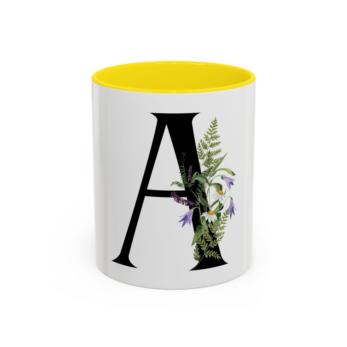 Alphabet Letter Accent Coffee Mug