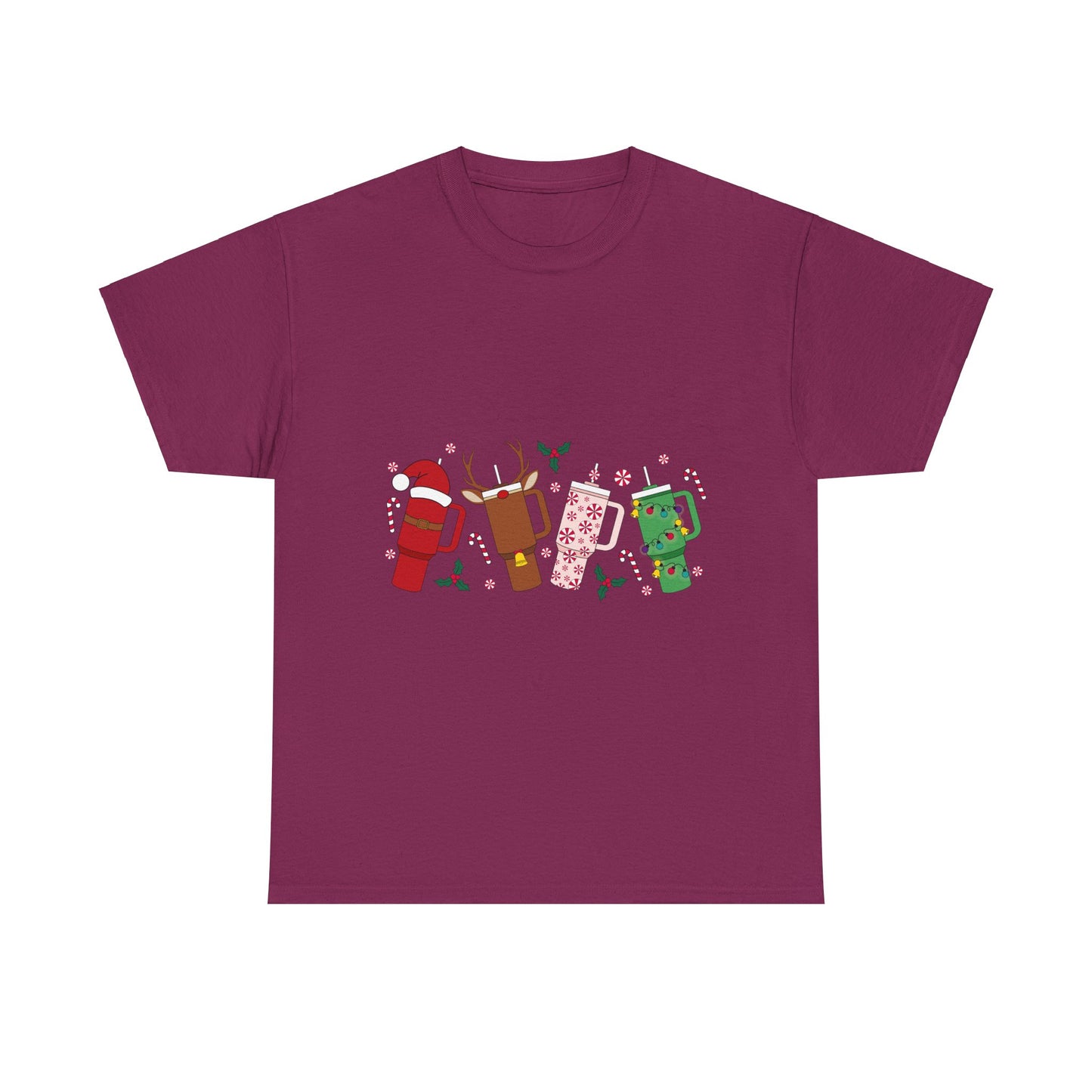Christmas Unisex Garment-dyed Long Sleeve T-ShirtUnisex Heavy Cotton Tee