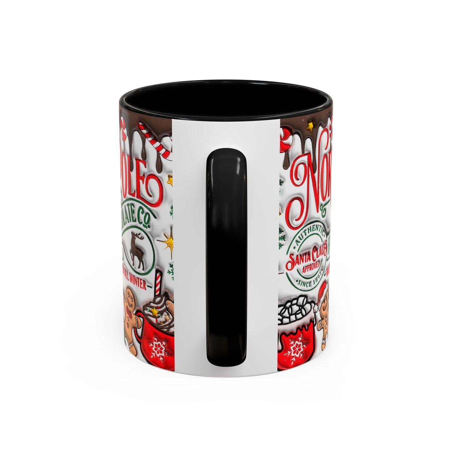 Christmas Accent Coffee Mug (11, 15oz)