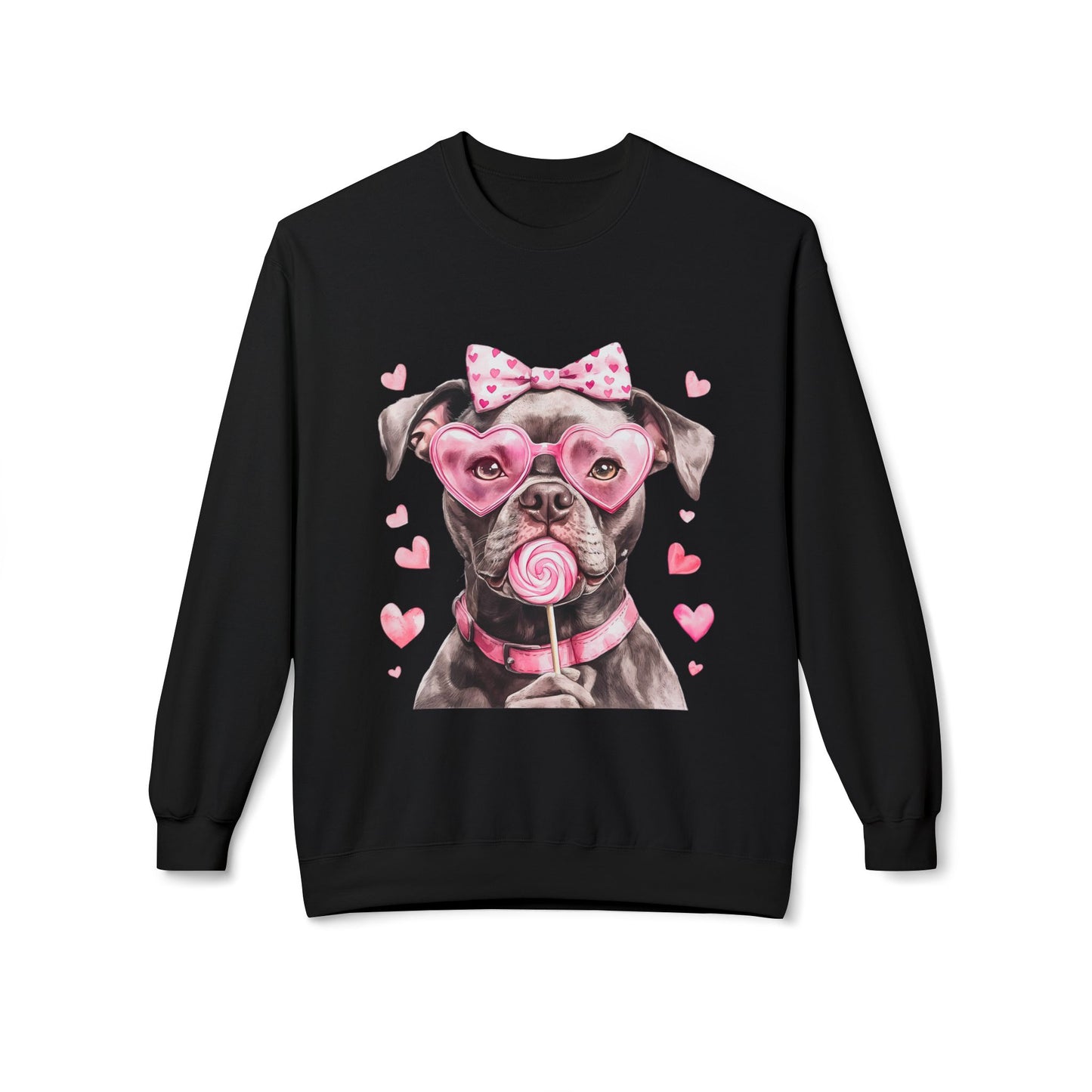 Valentines Unisex Midweight Softstyle Fleece Crewneck Sweatshirt