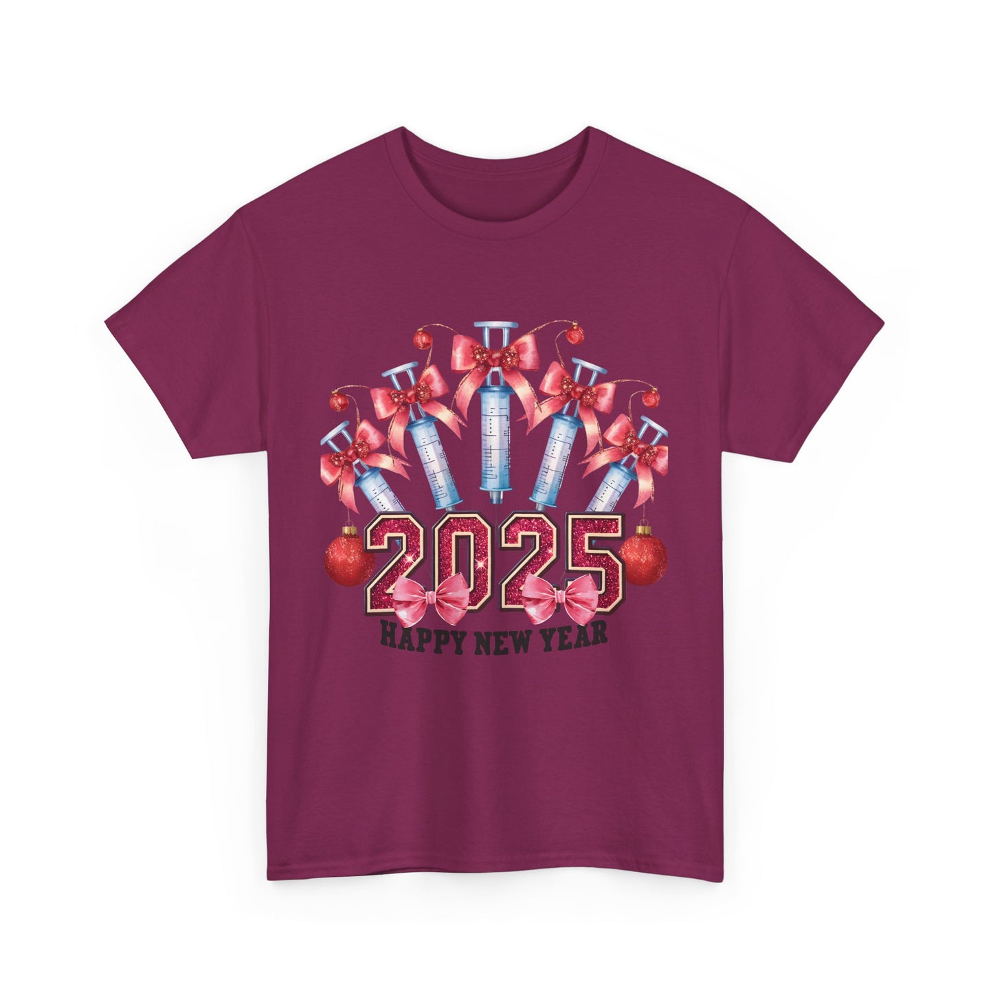 New Year Unisex Heavy Cotton Tee