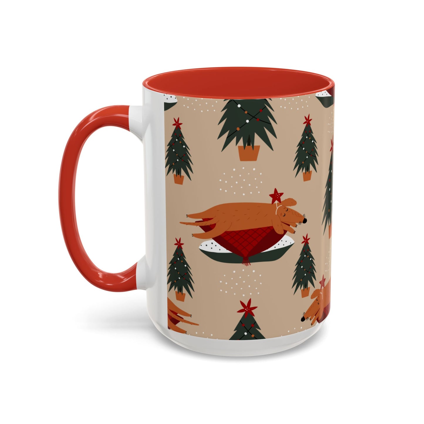Christmas Accent Coffee Mug (11, 15oz)