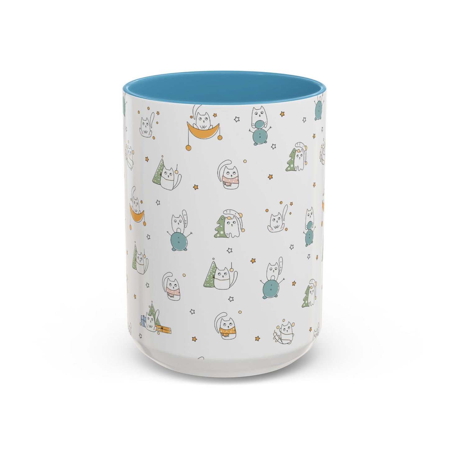 Christmas Accent Coffee Mug (11, 15oz)