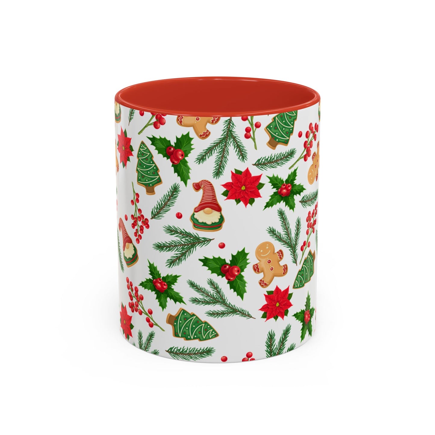 Christmas Accent Coffee Mug (11, 15oz)