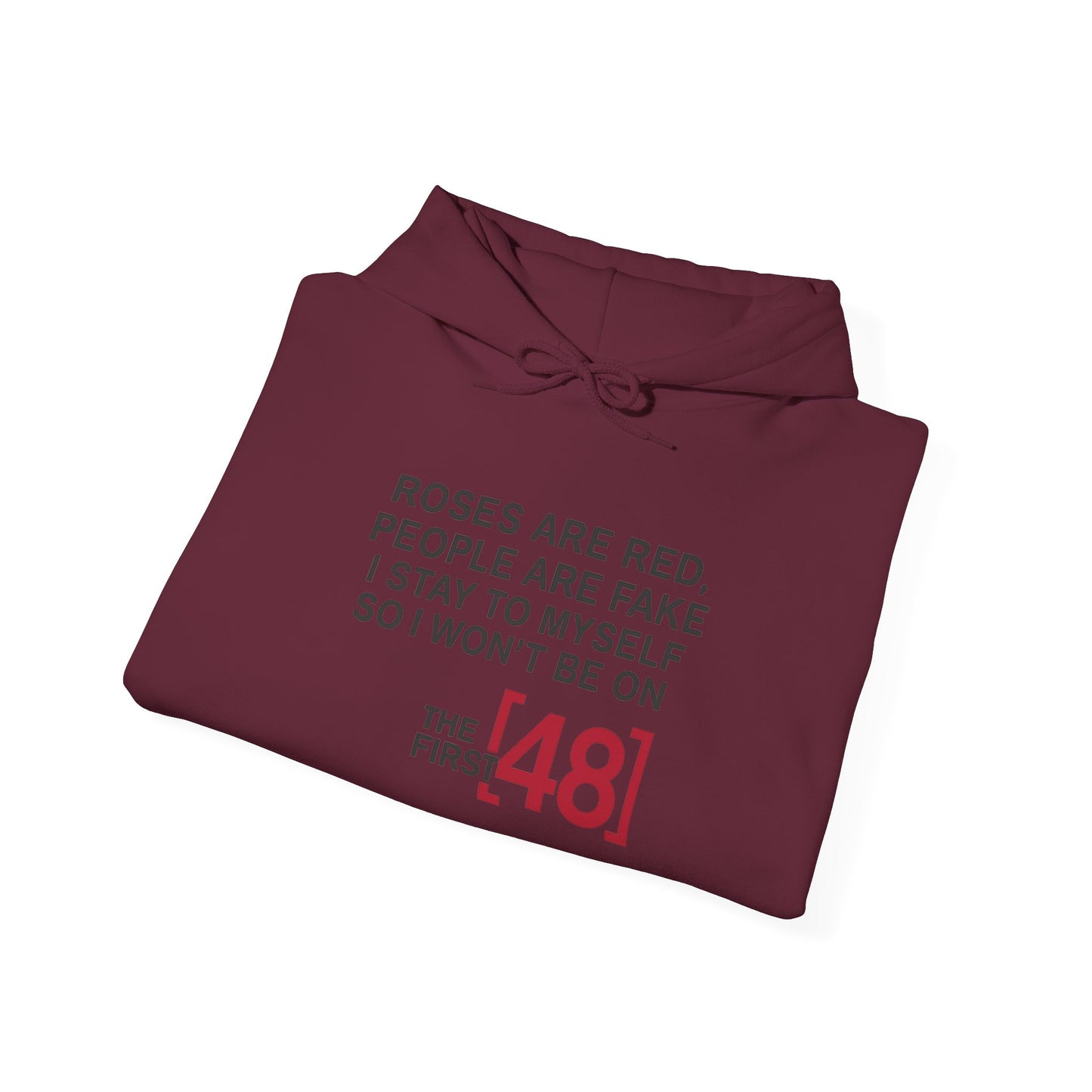 Roses Are Red Hoodie, Unisex Hoodie, Funny Gift, Casual Wear, Perfect for Birthdays and Everyday Wear