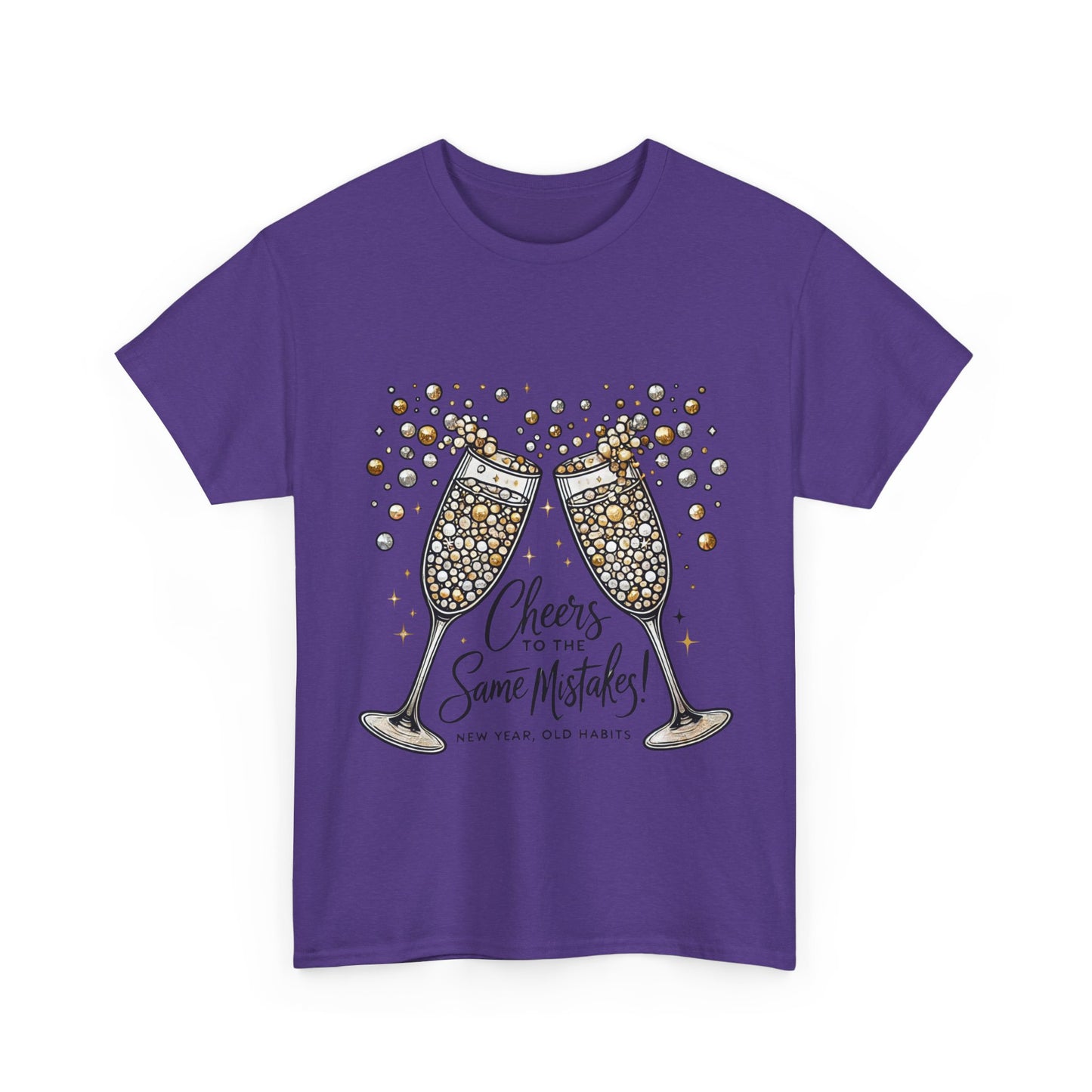 New Year Unisex Heavy Cotton Tee