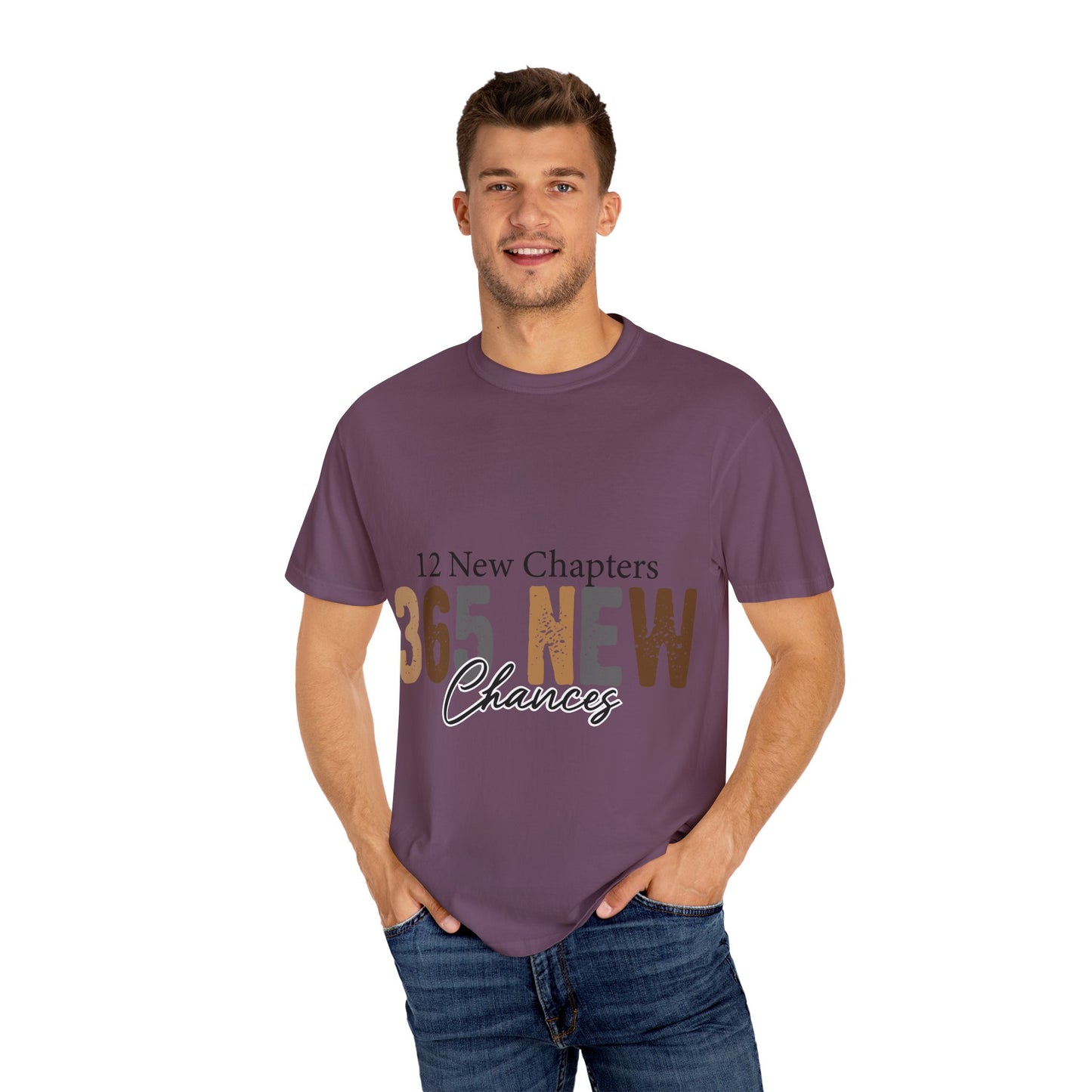 New Year Unisex Garment-Dyed T-shirt