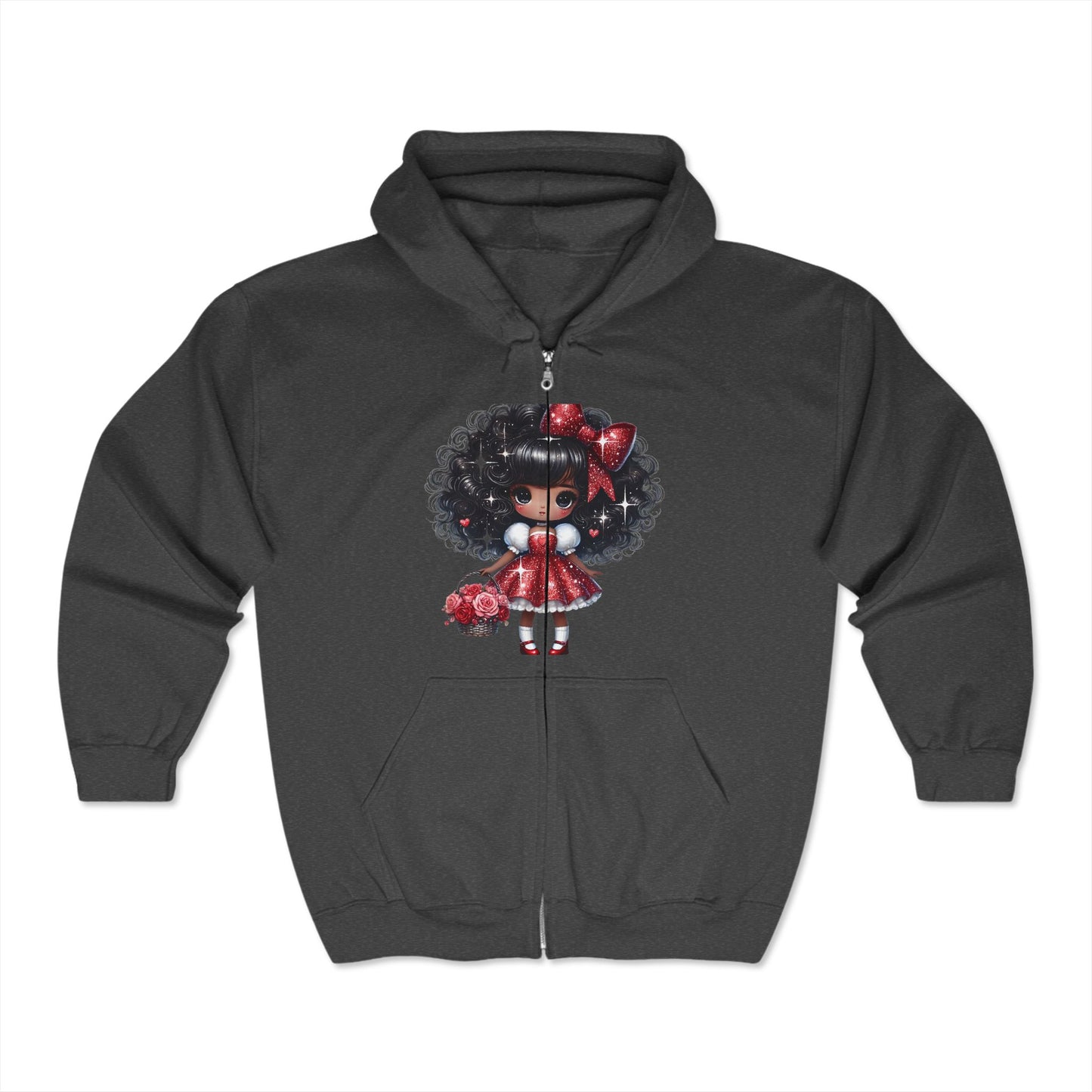 Valentines Unisex Heavy Blend™ Full Zip Hooded Sweatshirt