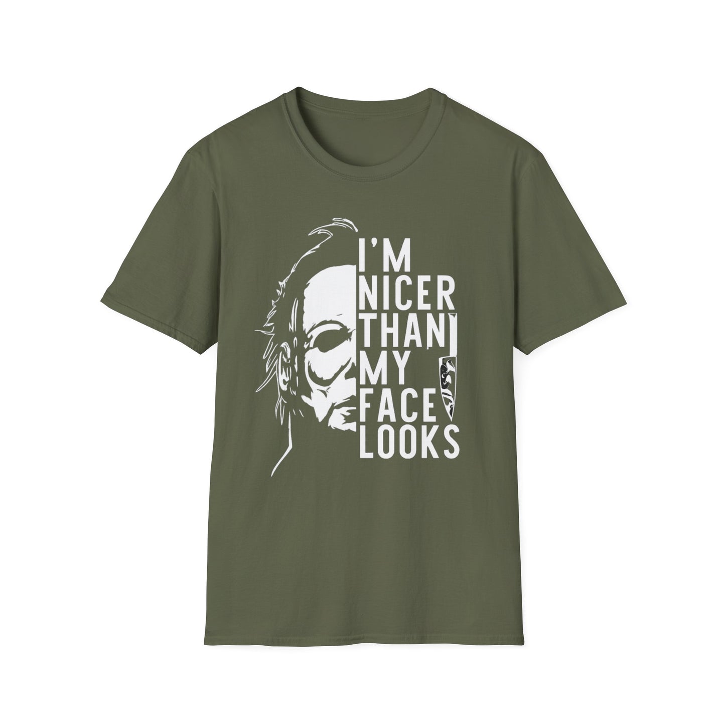 Graphic Horror-Themed Unisex T-Shirt | Perfect Gift for Halloween, Movie Lovers, Casual Wear, Unique Statement Tee