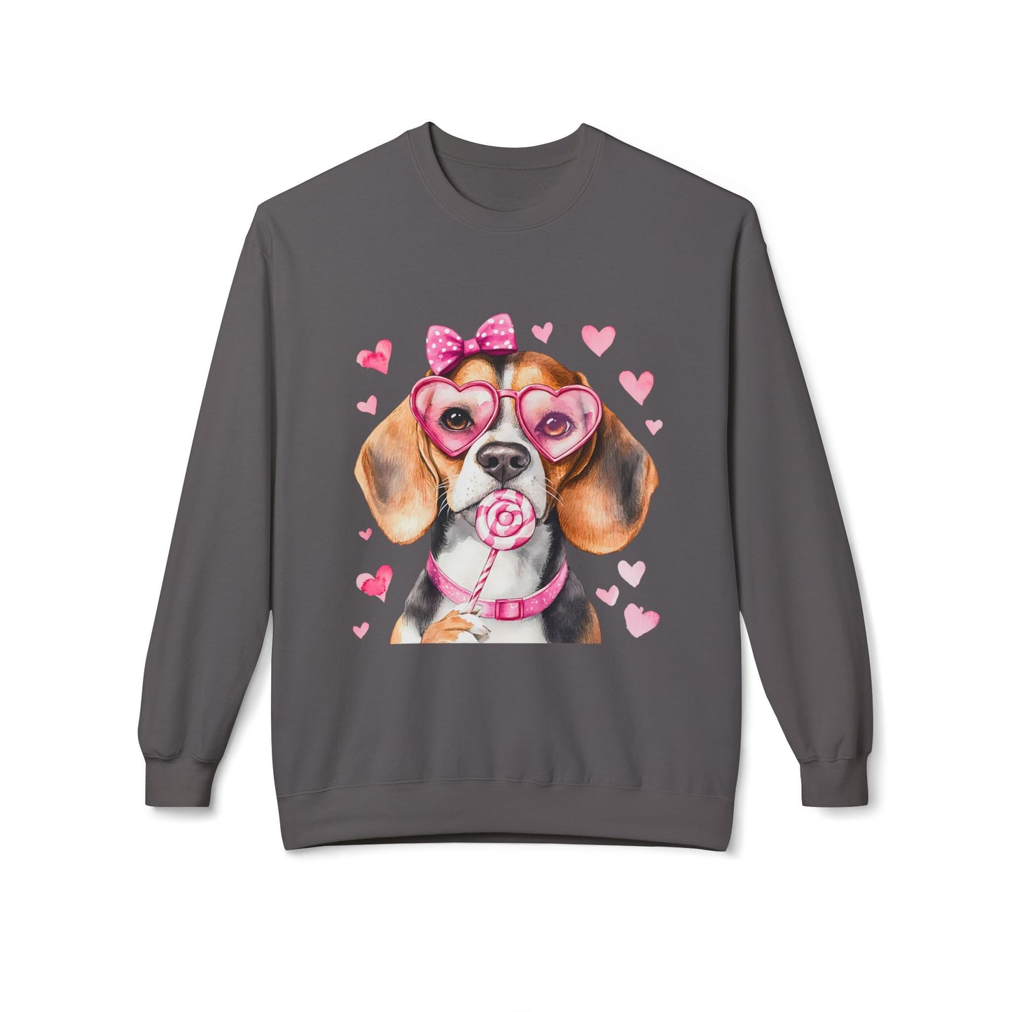 Valentines Unisex Midweight Softstyle Fleece Crewneck Sweatshirt