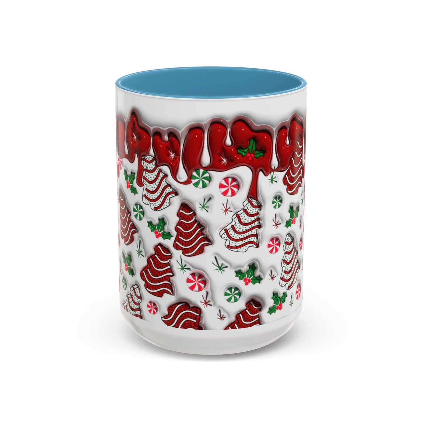 Christmas Accent Coffee Mug (11, 15oz)